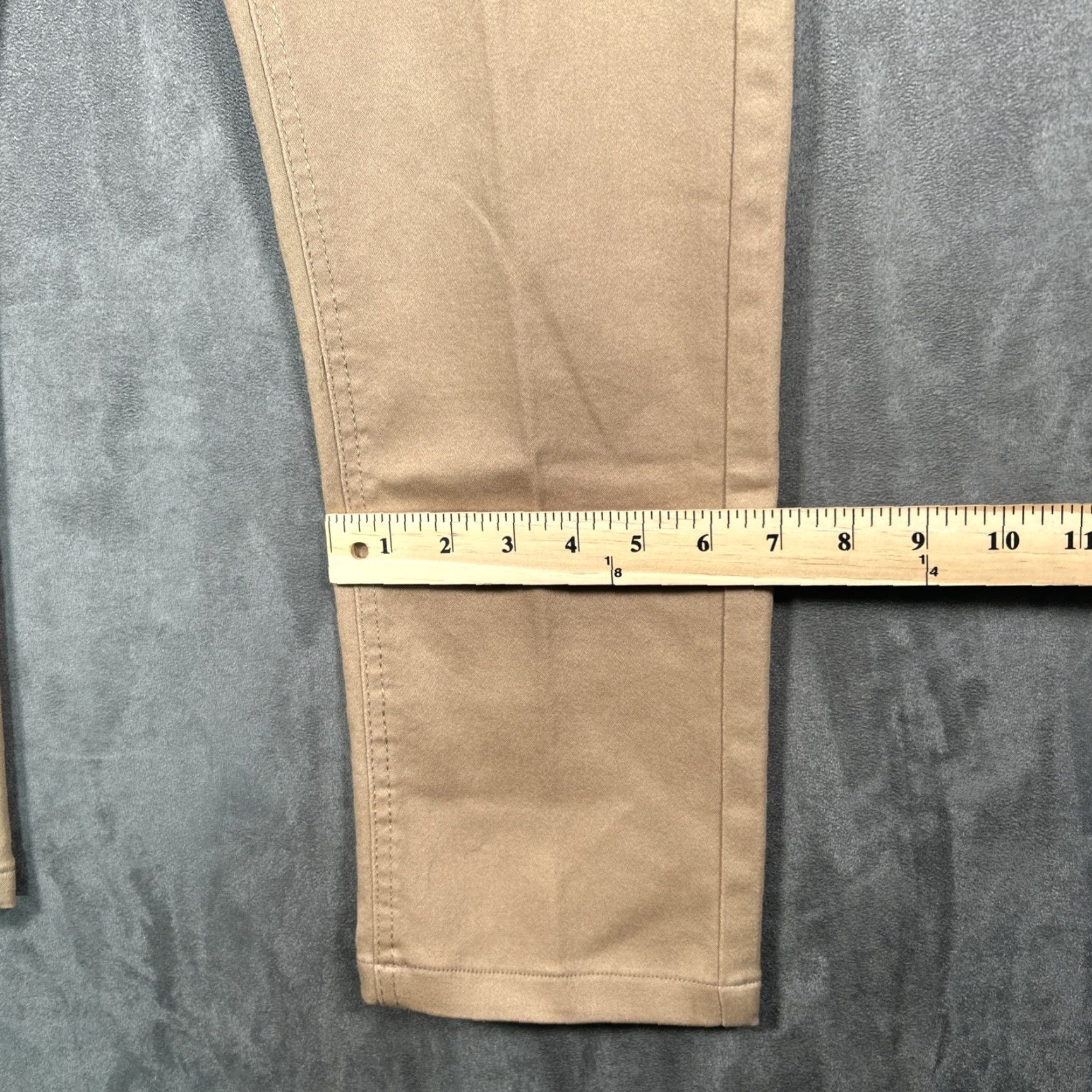 Vintage Stone Falcon Slim Fit Pants Mens 32x30 Beige Chino Stretch Comfort Casual 90s Mens Size US 32 / EU 48 - 6 Thumbnail