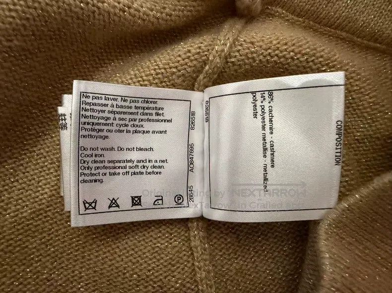 Chanel Chanel High-end handicraft workshop series gold thread ble Size 25" / US 0 / IT 36 - 5 Thumbnail