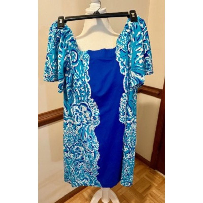 Lilly Pulitzer Lilly Pulitzer Off-the-Shoulder Dress – Size Medium Size M / US 6-8 / IT 42-44 - 5 Thumbnail