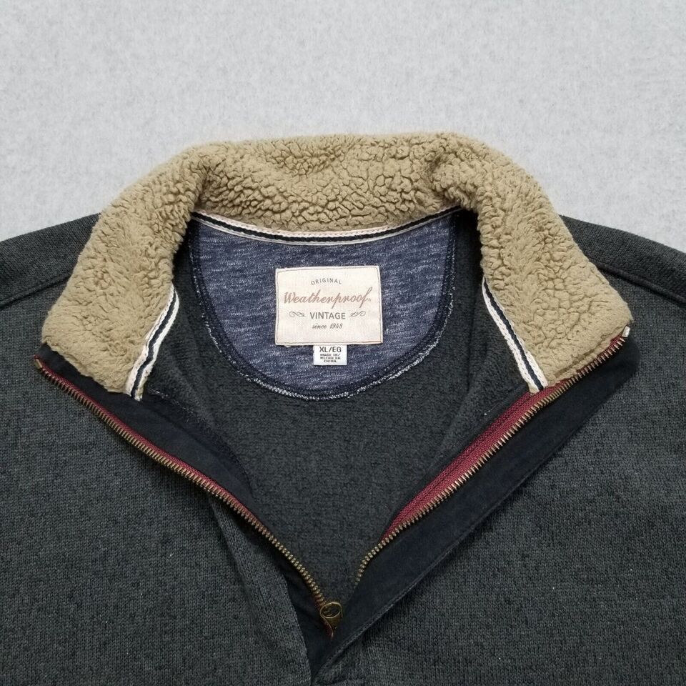 Weatherproof Weatherproof Sweater Men XL Mock Neck Pullover Sweatshirt Size US XL / EU 56 / 4 - 3 Thumbnail