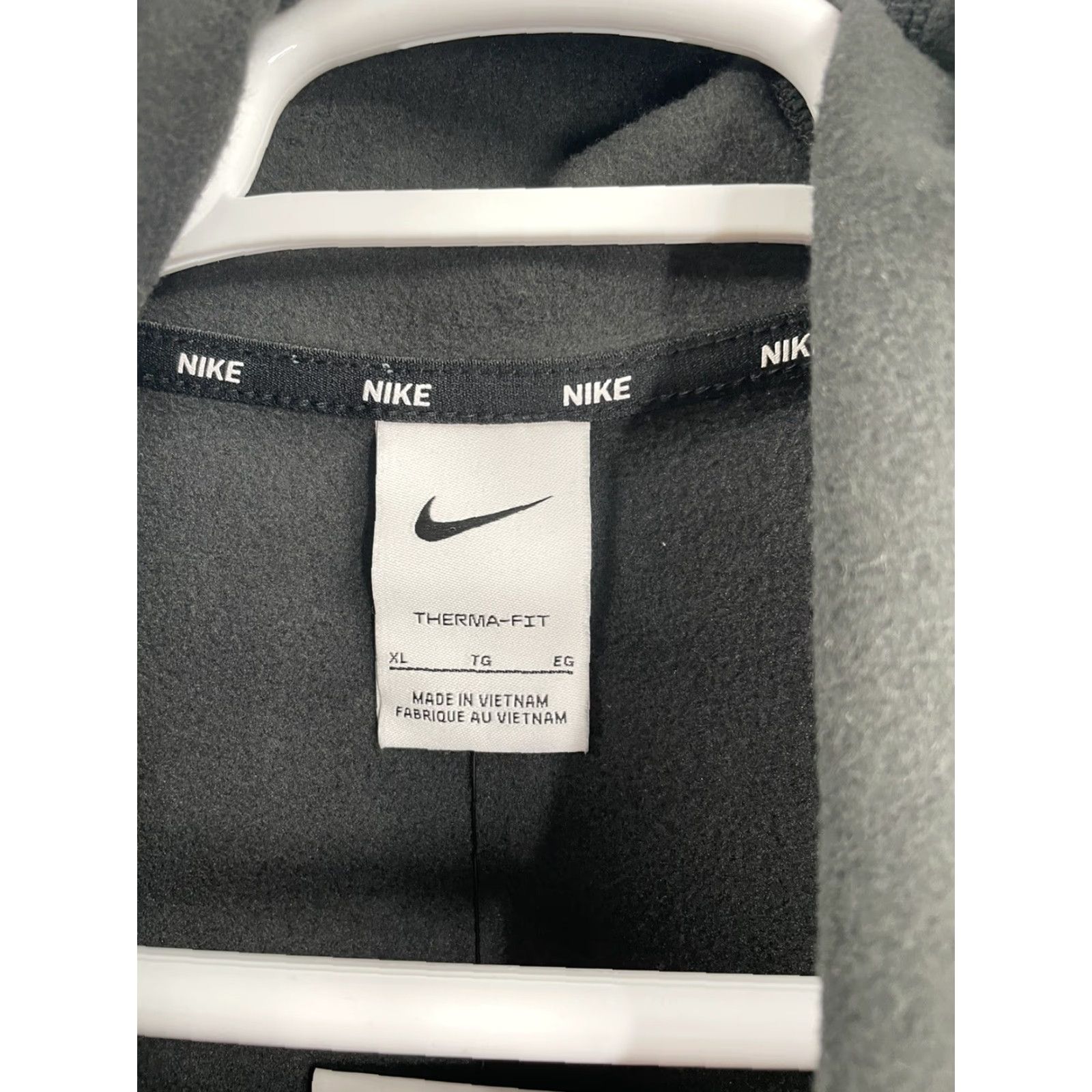 Nike Therma Fit Sportclash Full Zip Hoodie XL Black/White DD1890-010 Hoodie Mens/Adult