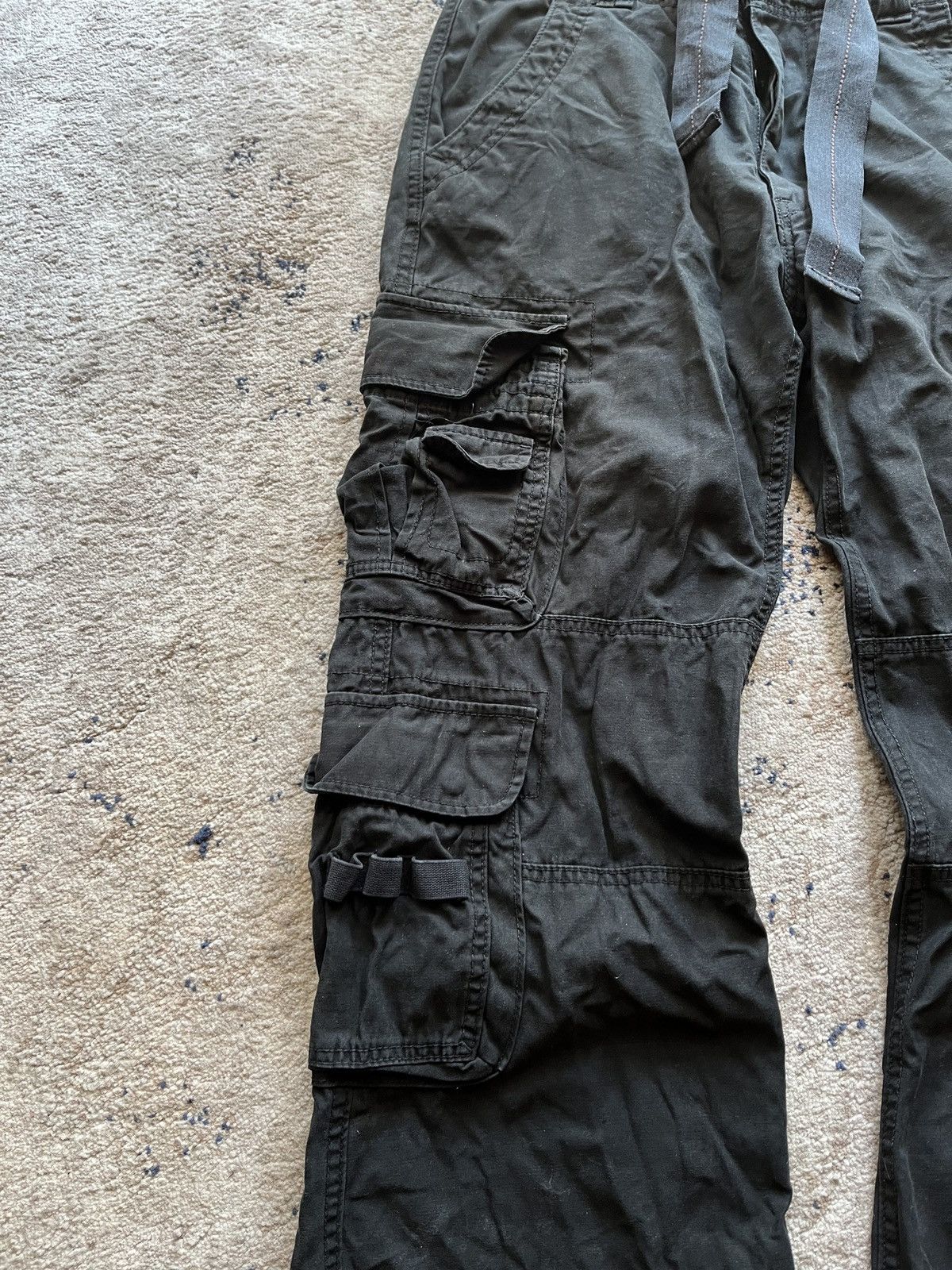 Hysteric Glamour × Japanese Brand Vintage Rick Owens Junya Watanabe Style Black Jeans Size US 32 / EU 48 - 3 Thumbnail