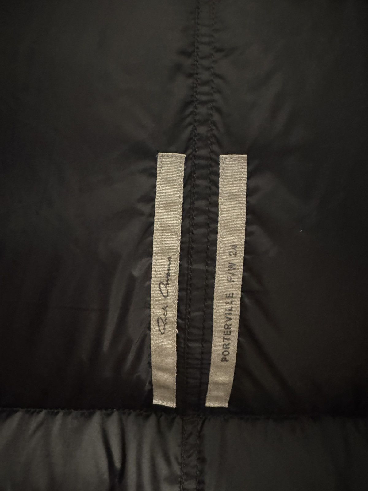 Rick Owens Rick Owen's Turtle Cropped Puffer Jacket black BLACK Size US M / EU 48-50 / 2 - 2 Thumbnail