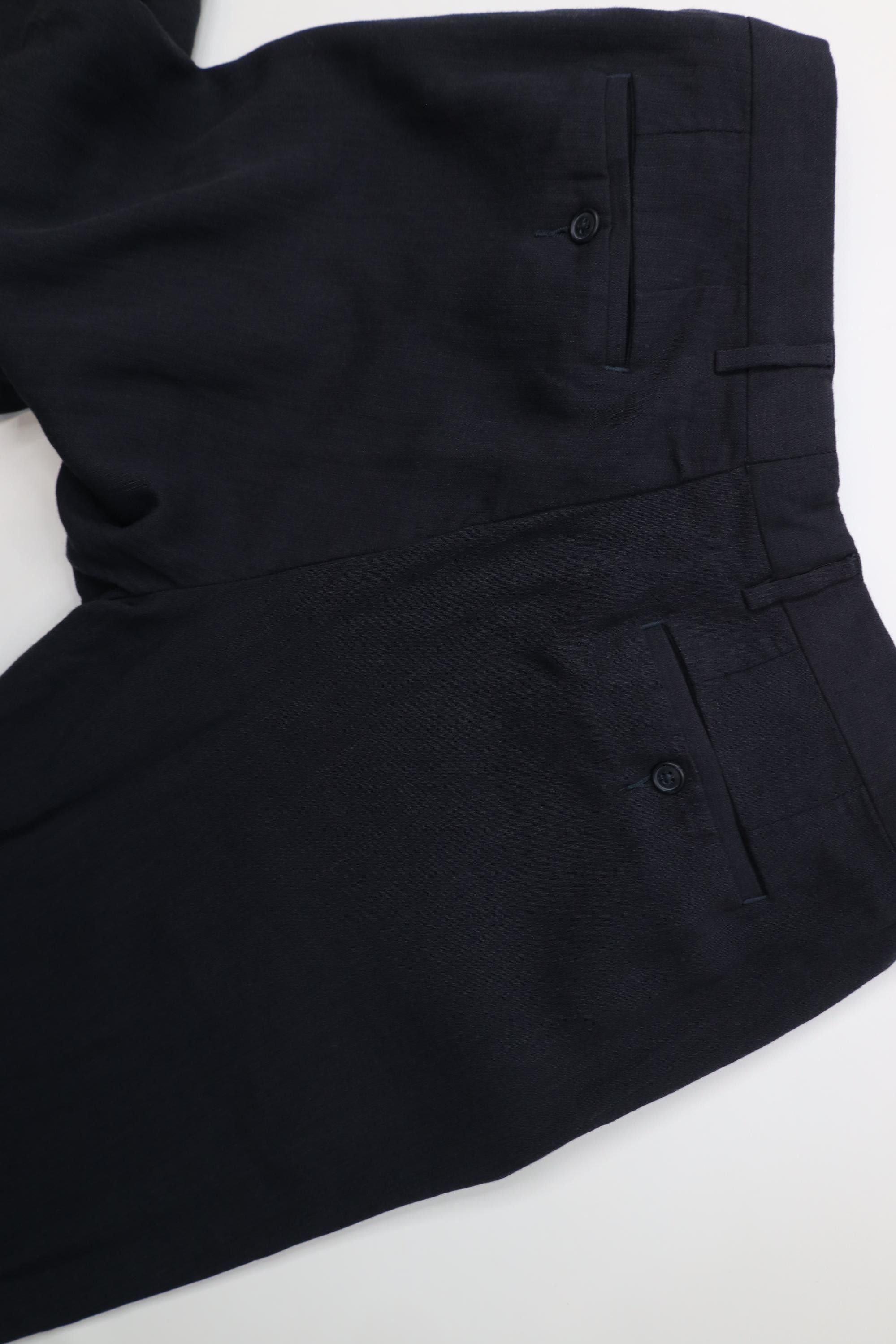 Vintage Vintage 90s Streetwear Gabardine Knit Wide Leg Chino Pants Size US 38 / EU 54 - 12 Thumbnail