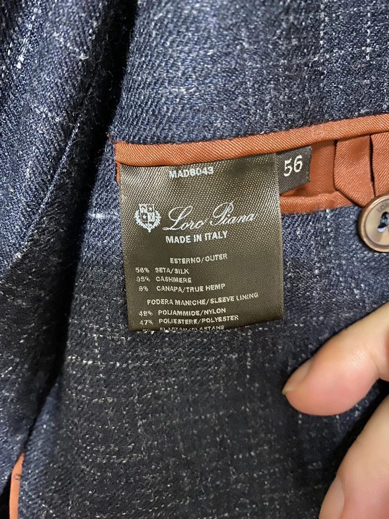 Loro Piana LORO PIANA Cashmere jacket coat Size US XL / EU 56 / 4 - 3 Thumbnail
