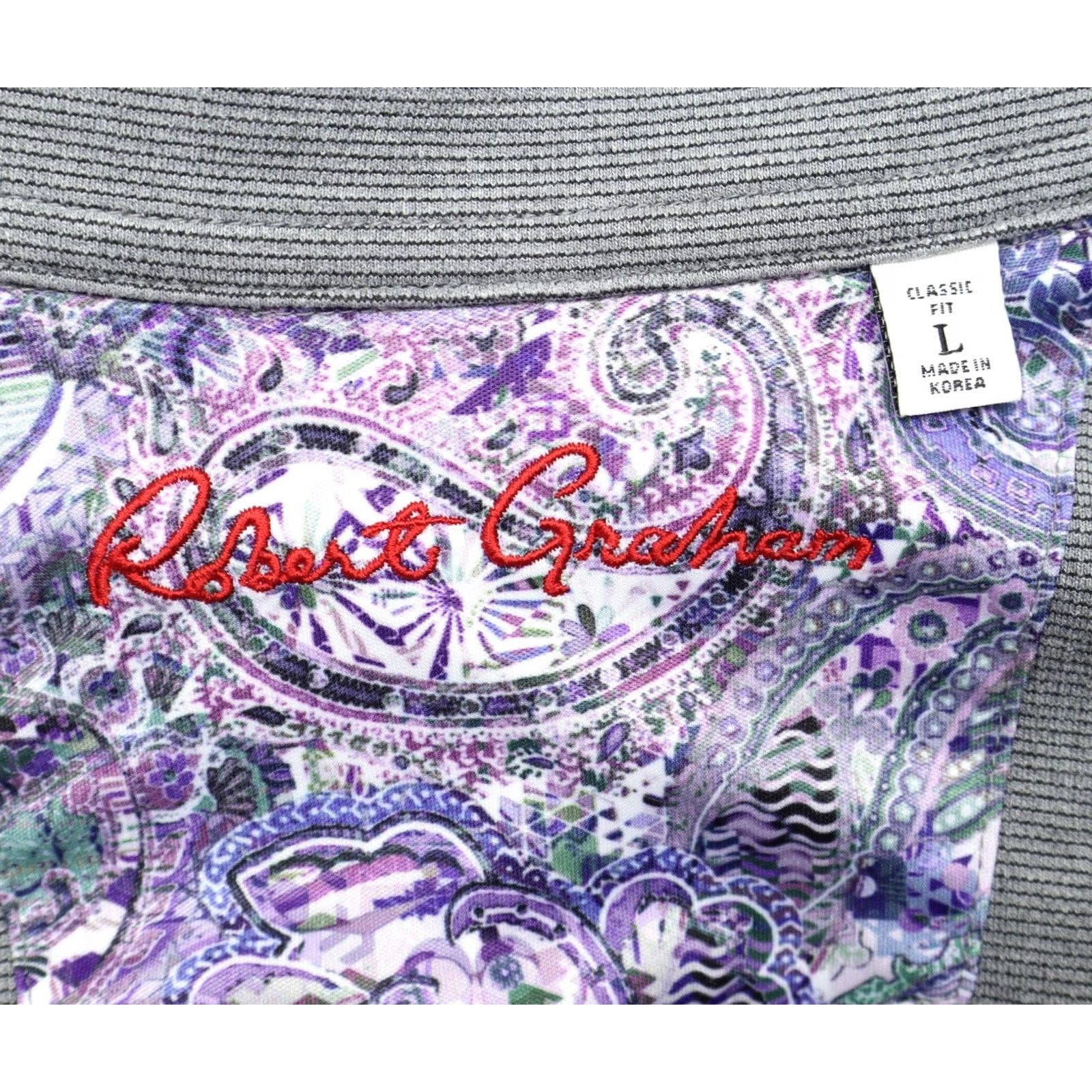 Robert Graham Robert Graham Men’s Kobra Full Zip Sweater Shirt? Size US L / EU 52-54 / 3 - 5 Thumbnail