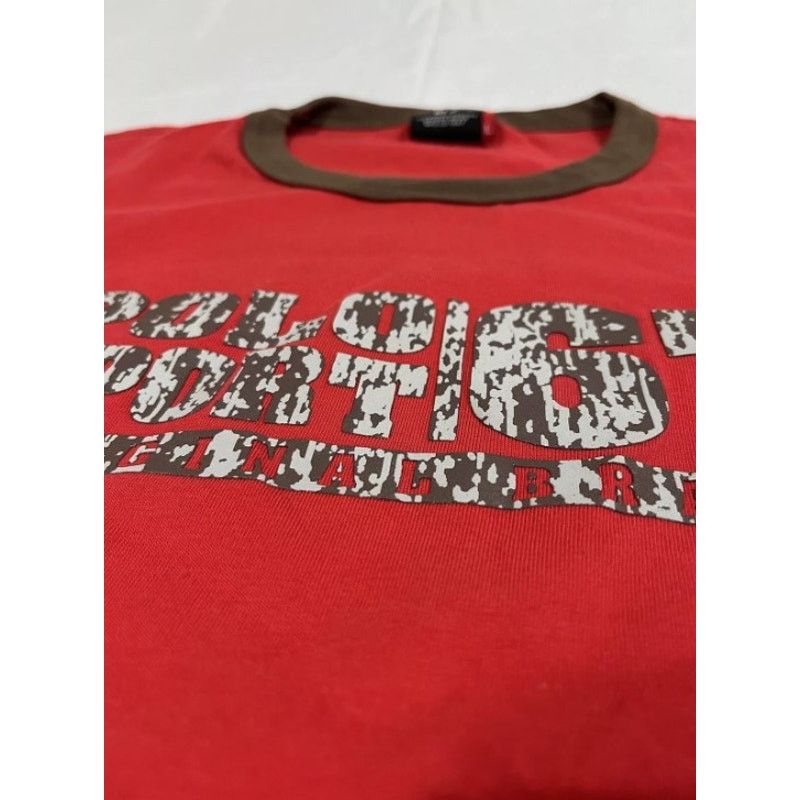 Polo Ralph Lauren Vintage 90s Polo Sport 67 Big Logo Red Long Sleeve T-Shirt L Size US L / EU 52-54 / 3 - 7 Thumbnail