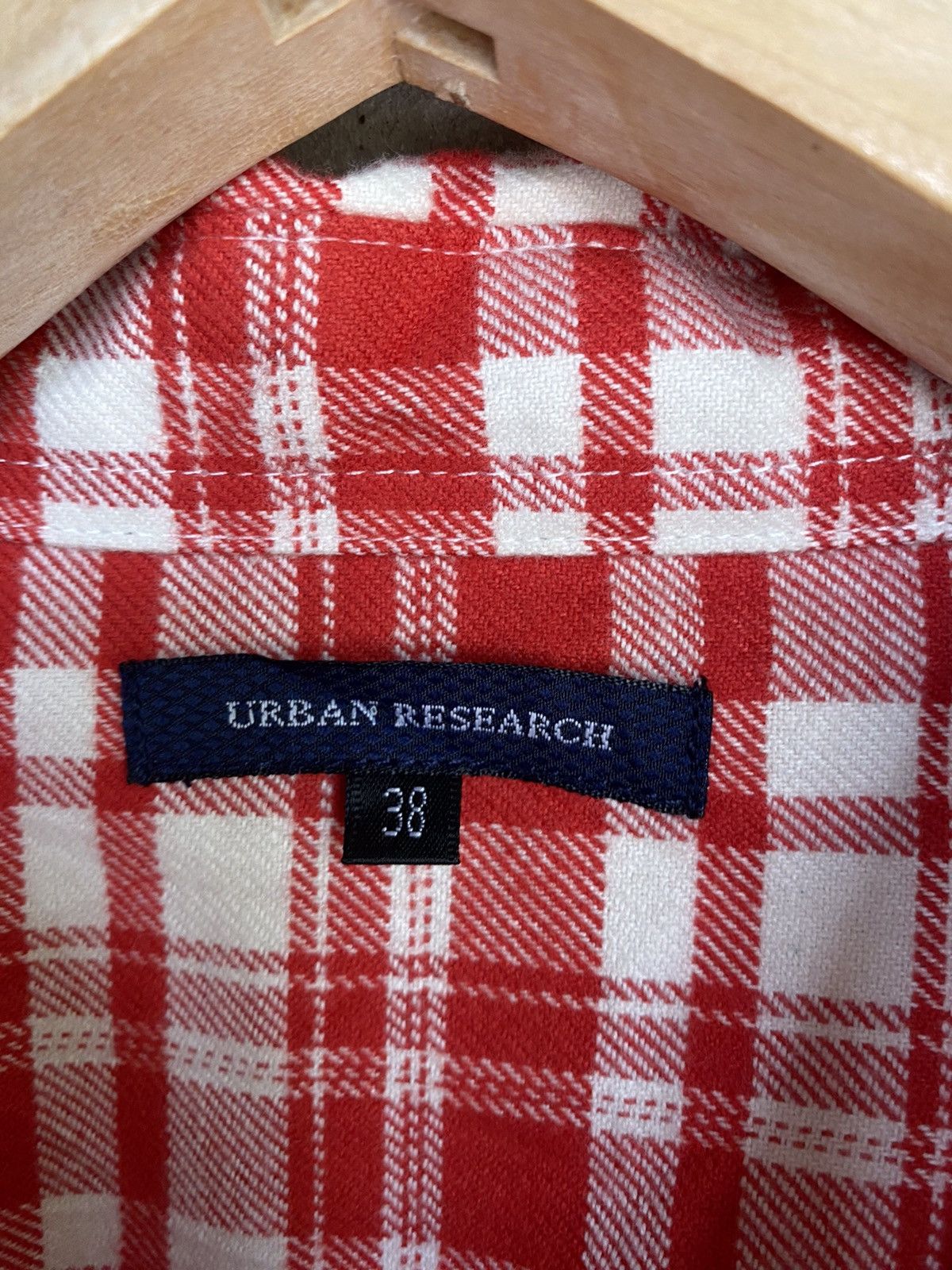 URBAN RESEARCH DOORS Urban Research Plaid Tartan Flannel Shirt Size US S / EU 44-46 / 1 - 4 Thumbnail
