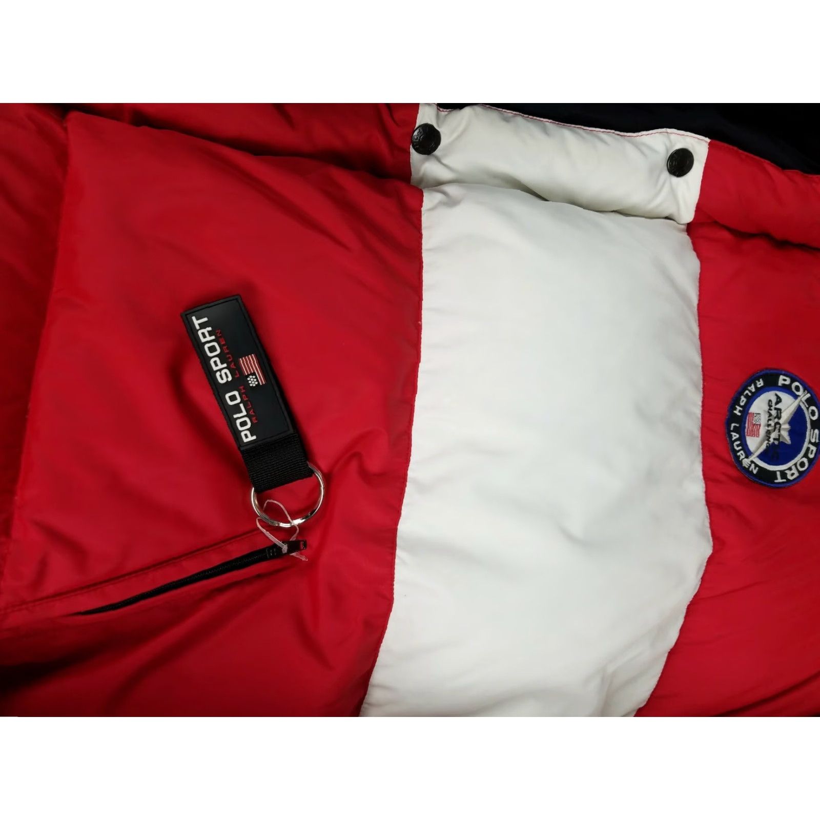 Vintage VINTAGE Ralph Lauren Polo Sport Arctic Challenge Down Puffer Jacket Sz XL Red 90s Mens Size US XL / EU 56 / 4 - 7 Thumbnail