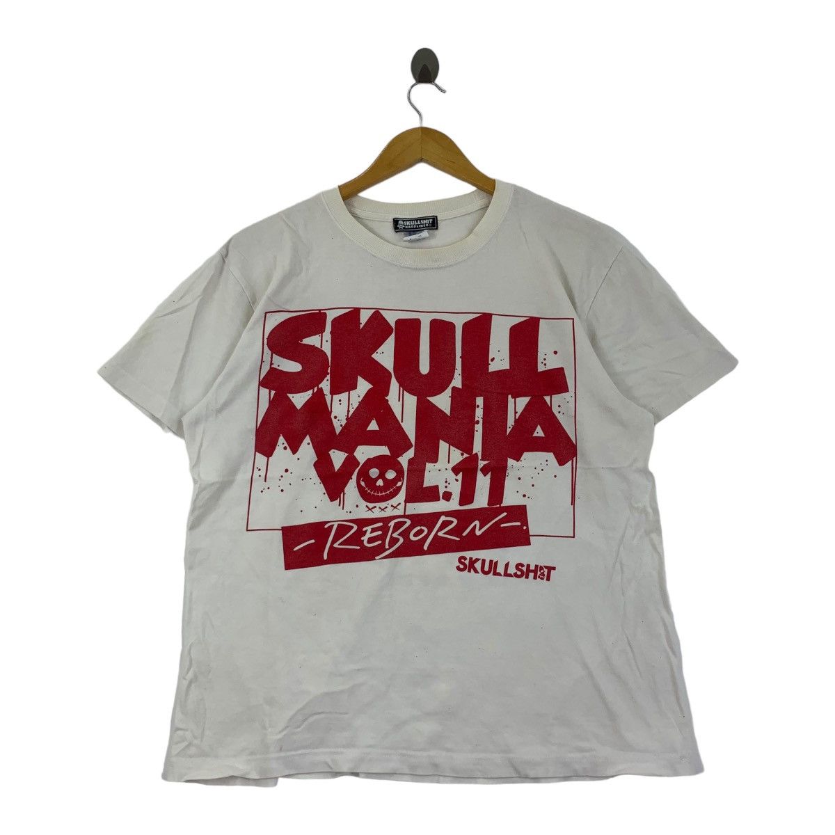 Vintage SKULLSHIT HARDLINER MANIA Graffiti Vol 11 Tee Shirt Size US L / EU 52-54 / 3 - 1 Thumbnail