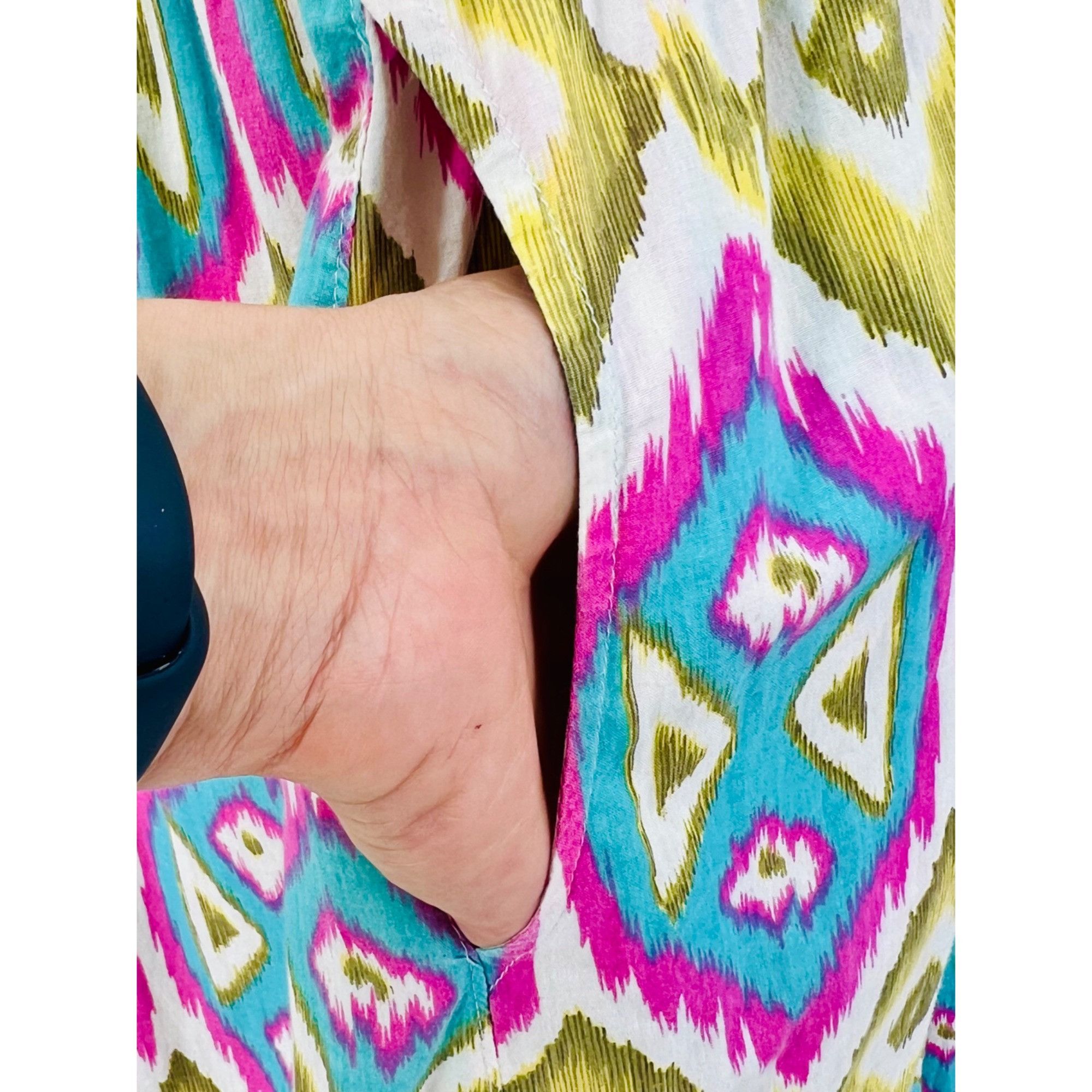 Other VTG Beaded Multicolored Maxi Dress | Boho Coastal Cowgirl Wh Size M / US 6-8 / IT 42-44 - 10 Thumbnail