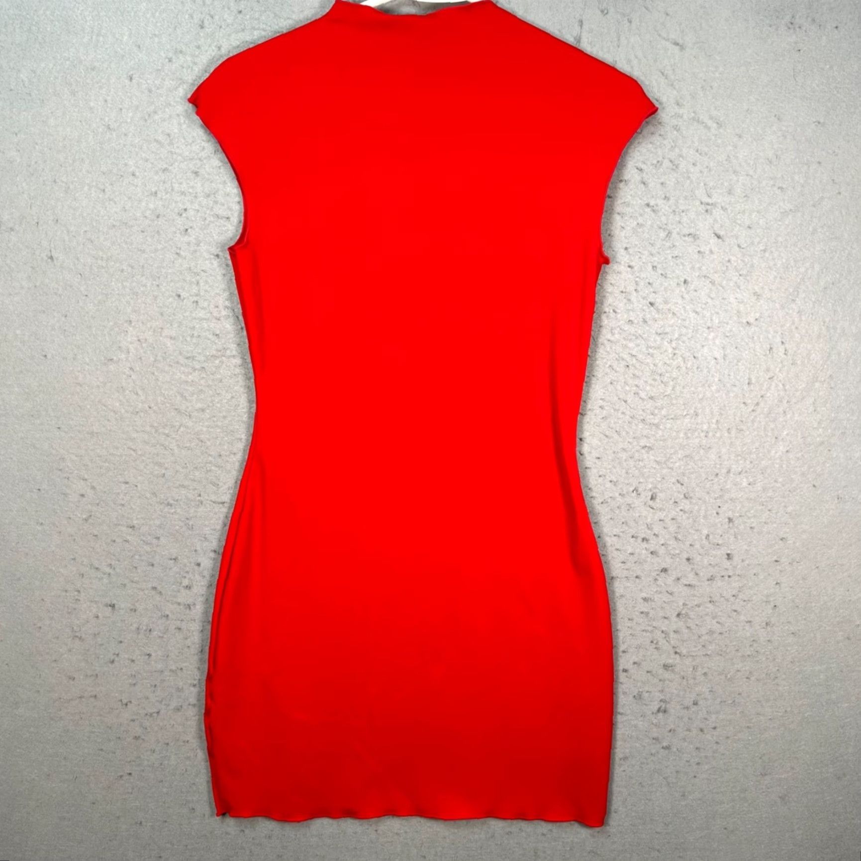 H&M H&M Womens Size Small Red Sleeveless Bodycon Mini Dress Size S / US 4 / IT 40 - 2 Thumbnail