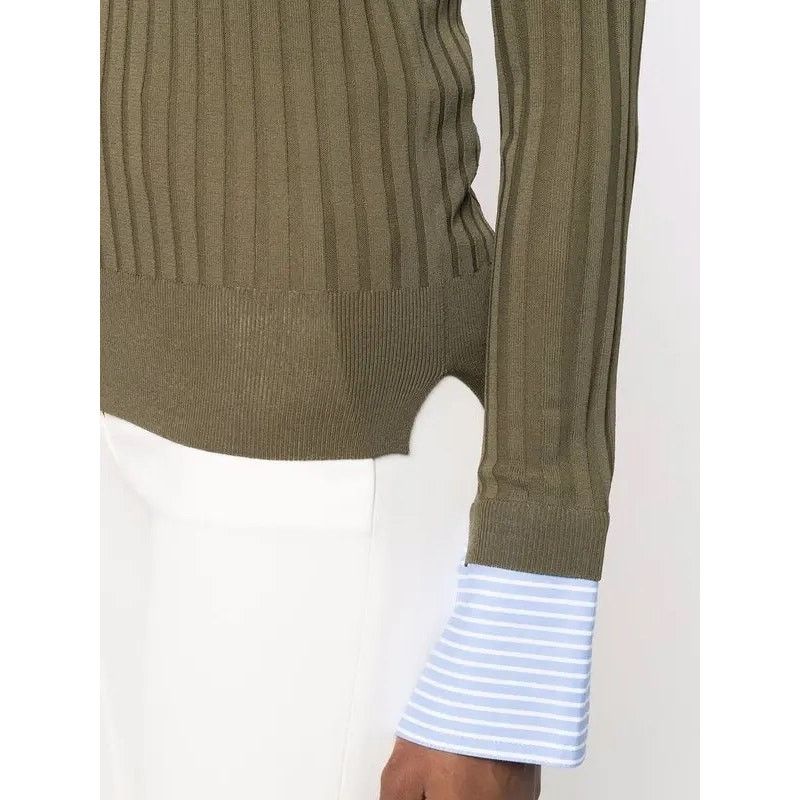 Essentiel Antwerp NWOT Essentiel Antwerp Knit Contrast Cuff Sweater S $350 Size S / US 4 / IT 40 - 3 Thumbnail