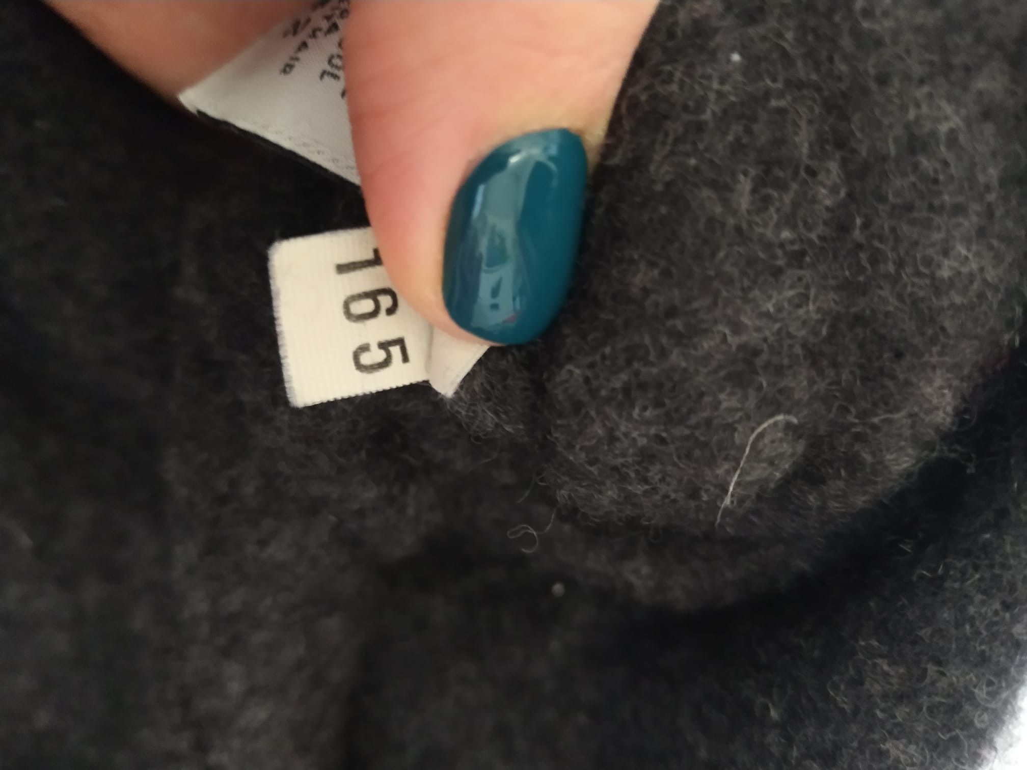 United Colors Of Benetton Gray sweater United Colour of Benetton M, wool angora Size M / US 6-8 / IT 42-44 - 4 Thumbnail