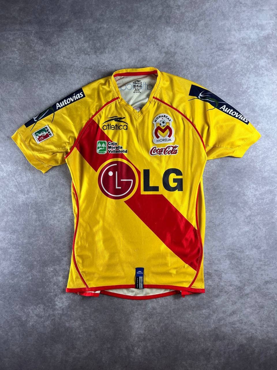 Other Morelia 2008-2009 Home Jersey S Size Vintage Soccer Mexico Size US S / EU 44-46 / 1 - 1 Thumbnail