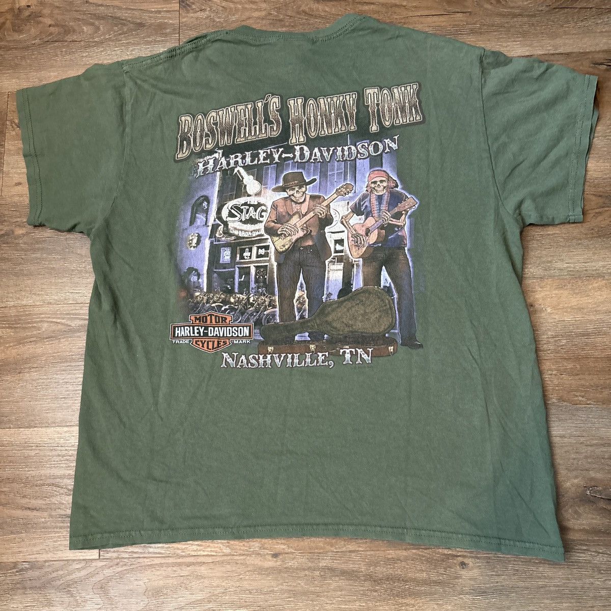 Harley Davidson Harley Davidson skeleton tee Size US L / EU 52-54 / 3 - 2 Thumbnail