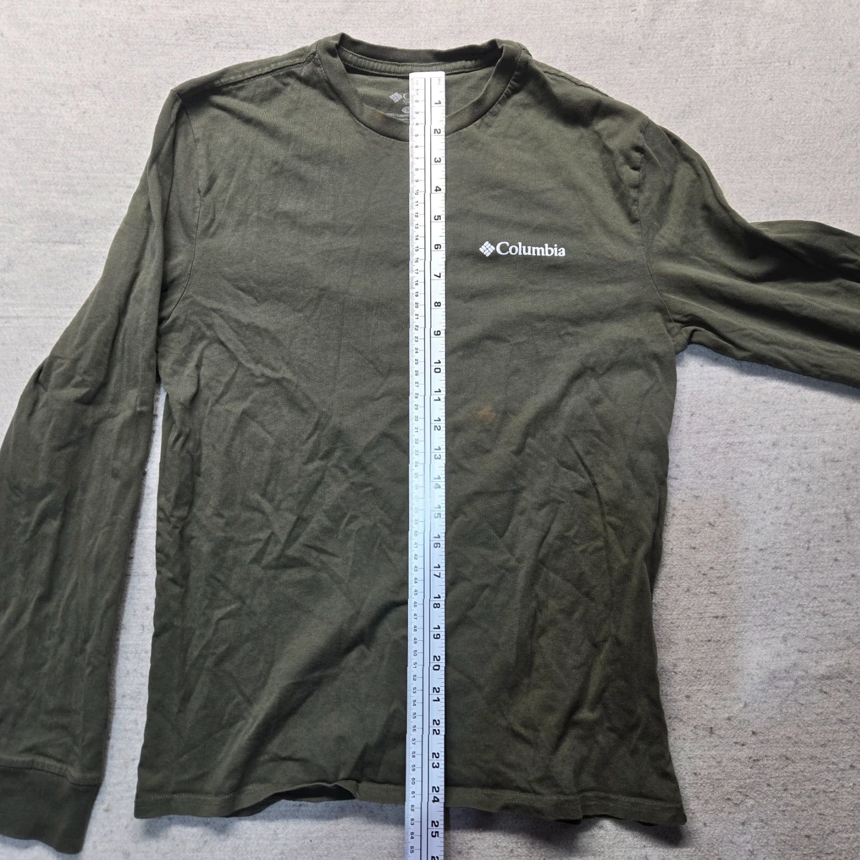 Vintage Columbia Shirt Men M Green Long Sleeve Crew Neck Camping Dog SUV Graphic Print - All Seasons, Off Road Theme Size US M / EU 48-50 / 2 - 7 Thumbnail