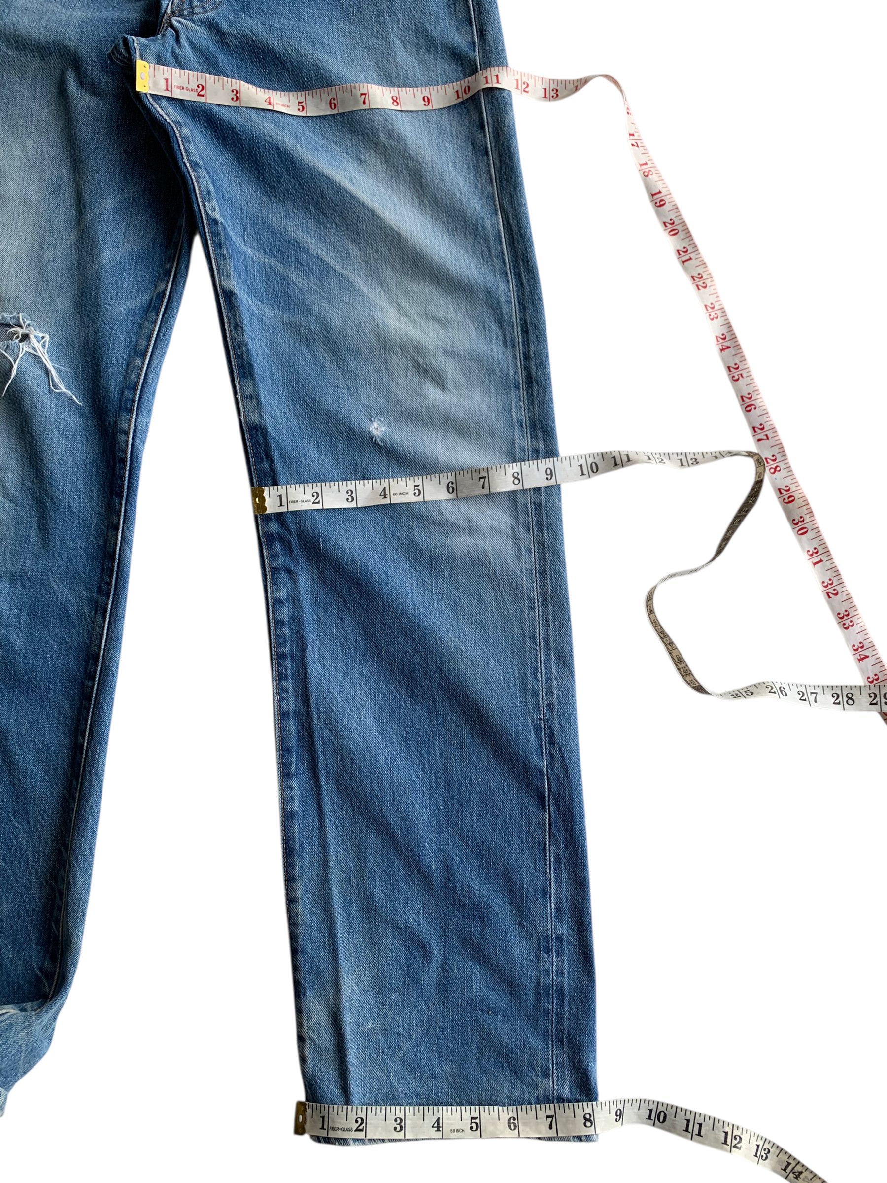 Levi's VINTAGE LEVIS 501 BIG E 1994 SELVEDGE DISTRESSED DENIM Size US 29 - 24 Thumbnail
