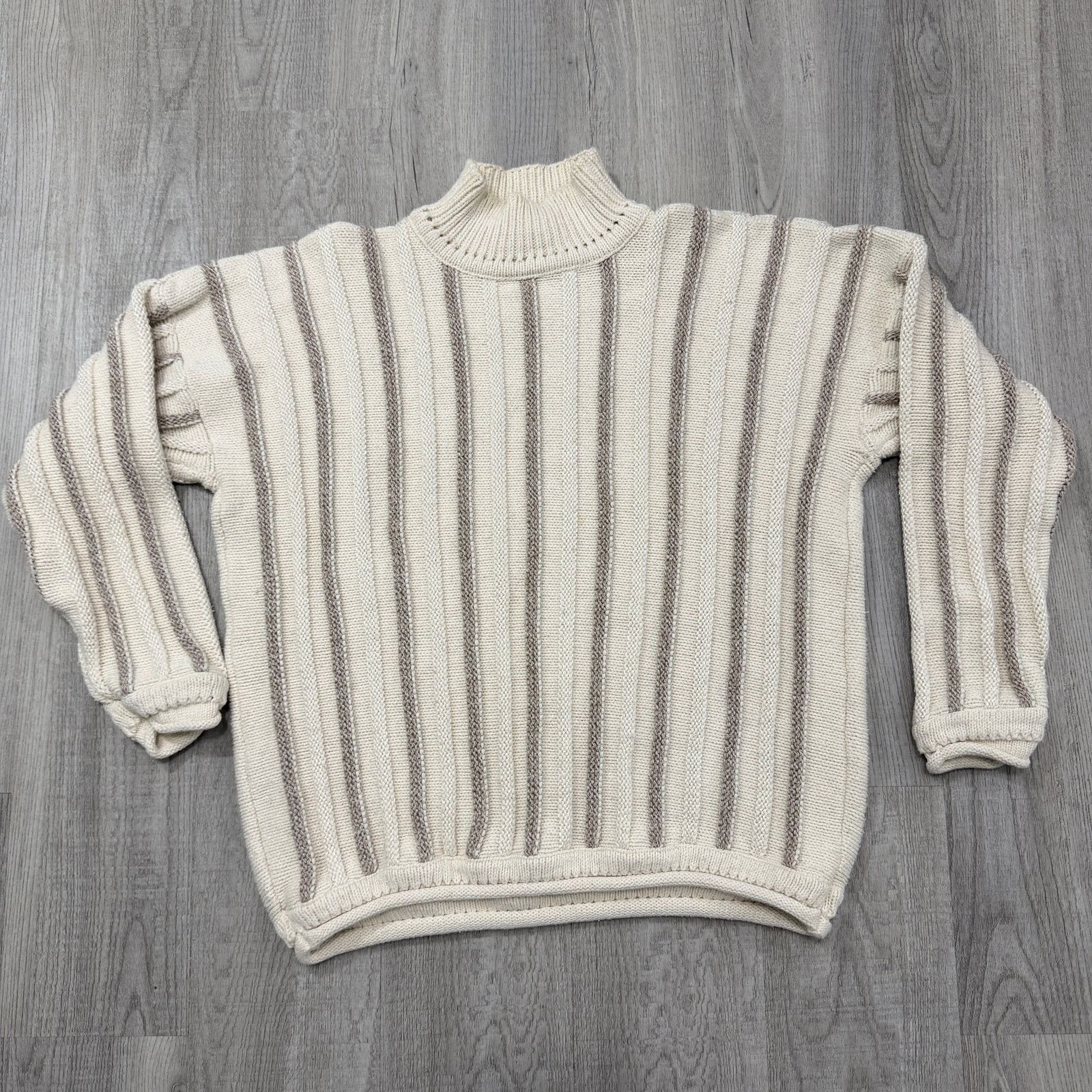 Vintage Vintage Absolutely Cotton 3D Textured Sweater Women's Large Size L / US 10 / IT 46 - 1 Thumbnail