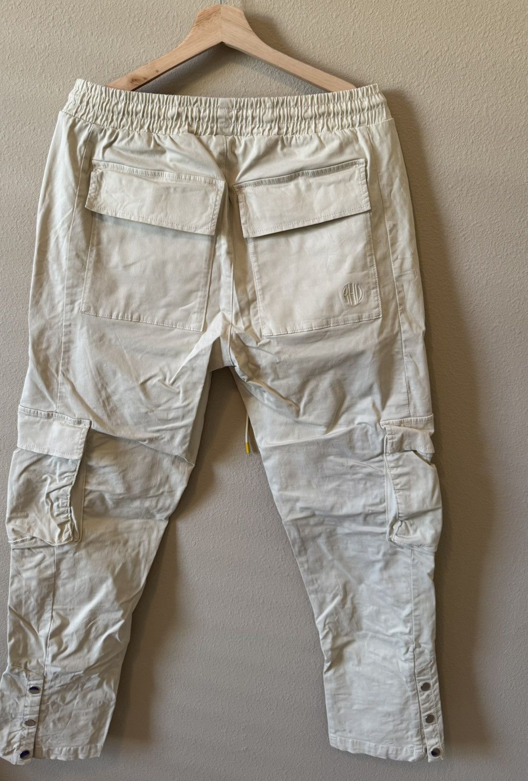 Zara Zara elastic waist cargo pants Size US 33 - 3 Thumbnail