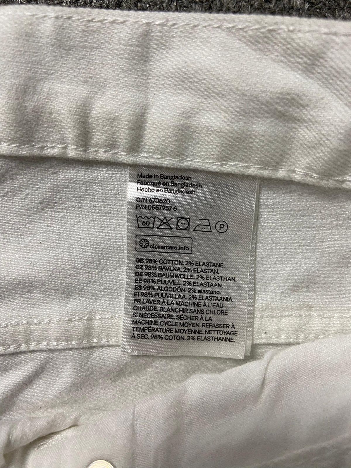 H&M H&M Skinny Biker Jeans (142) Size US 32 / EU 48 - 4 Thumbnail