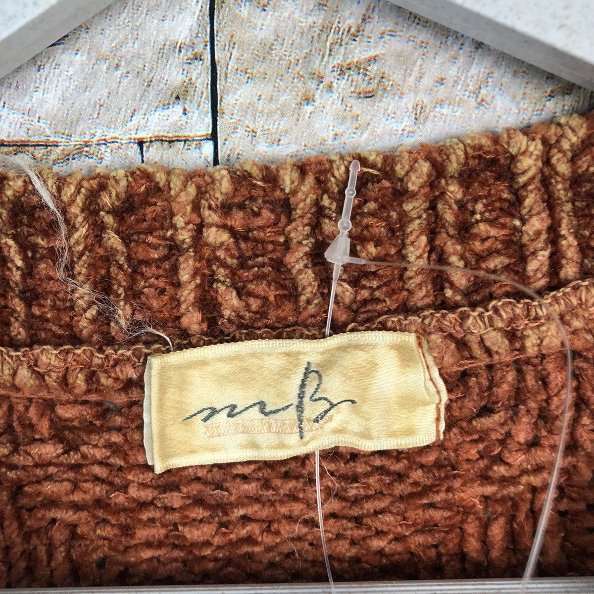 Homespun Knitwear × Japanese Brand MB Brown vintage Knitwear #A1073 Size M / US 6-8 / IT 42-44 - 9 Thumbnail