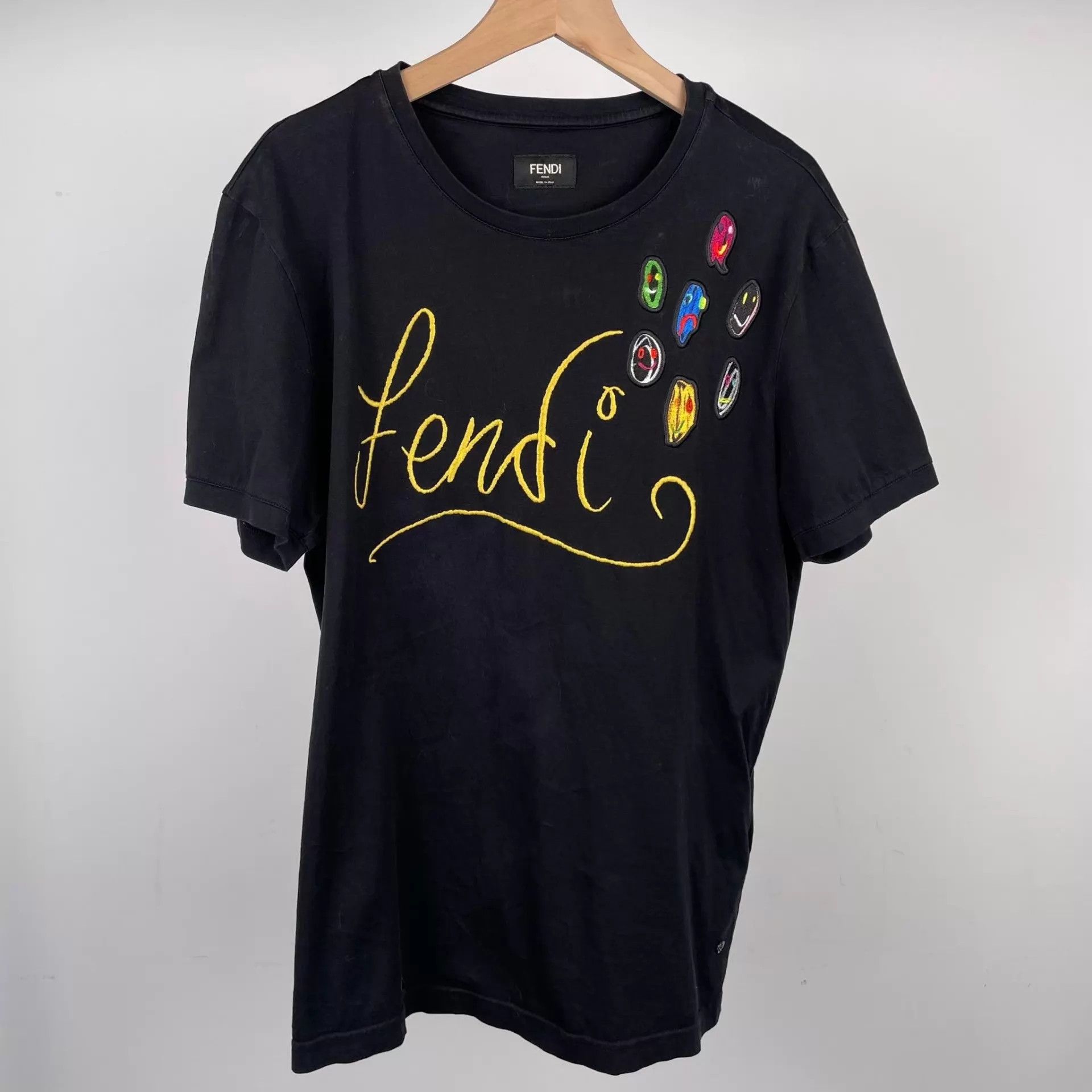 Fendi FENDI Short-Sleeve T-Shirt Size M 260329LYSBY04 Size US M / EU 48-50 / 2 - 1 Thumbnail