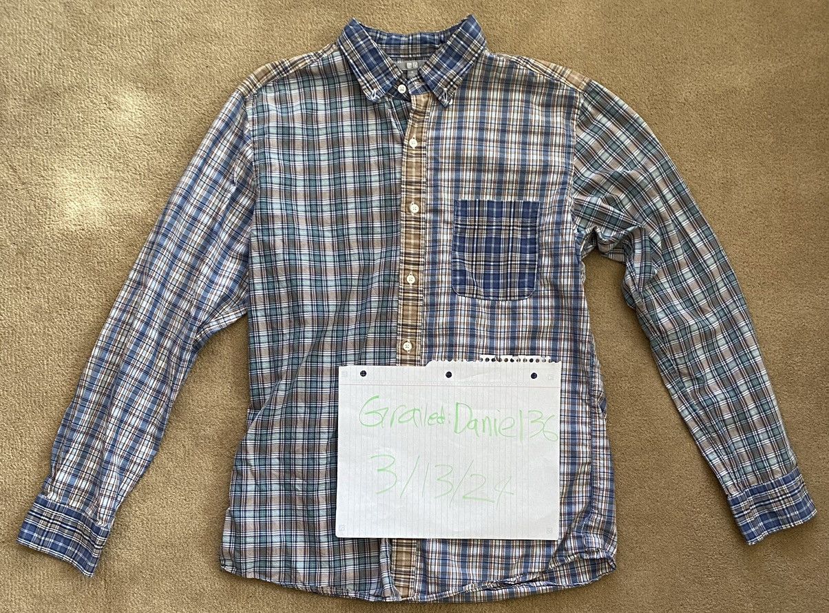 Uniqlo UNIQLO MULTICOLOR PLAID BUTTON DOWN LONGSLEEVE Size US M / EU 48-50 / 2 - 5 Thumbnail