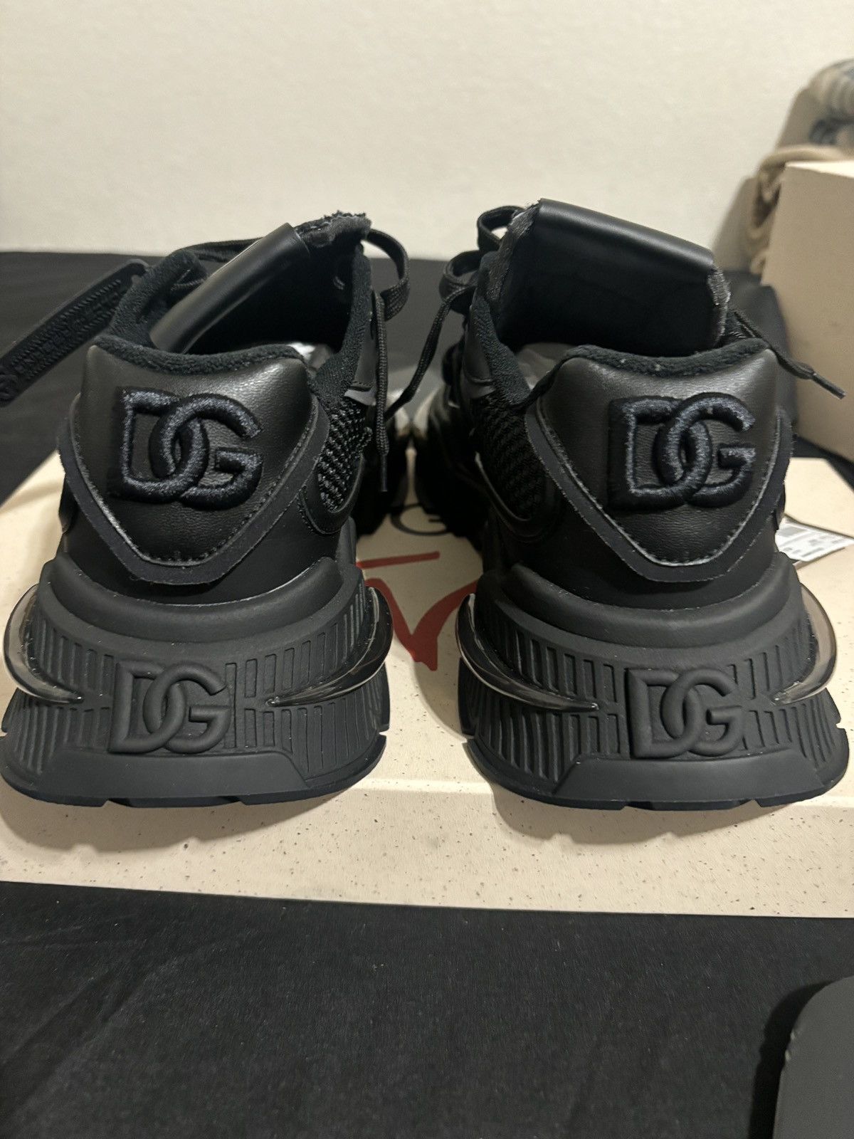 Dolce & Gabbana Dolce & Gabana airmaster black size 42.5/ 9.5 men Size US 9.5 / EU 42-43 - 5 Thumbnail