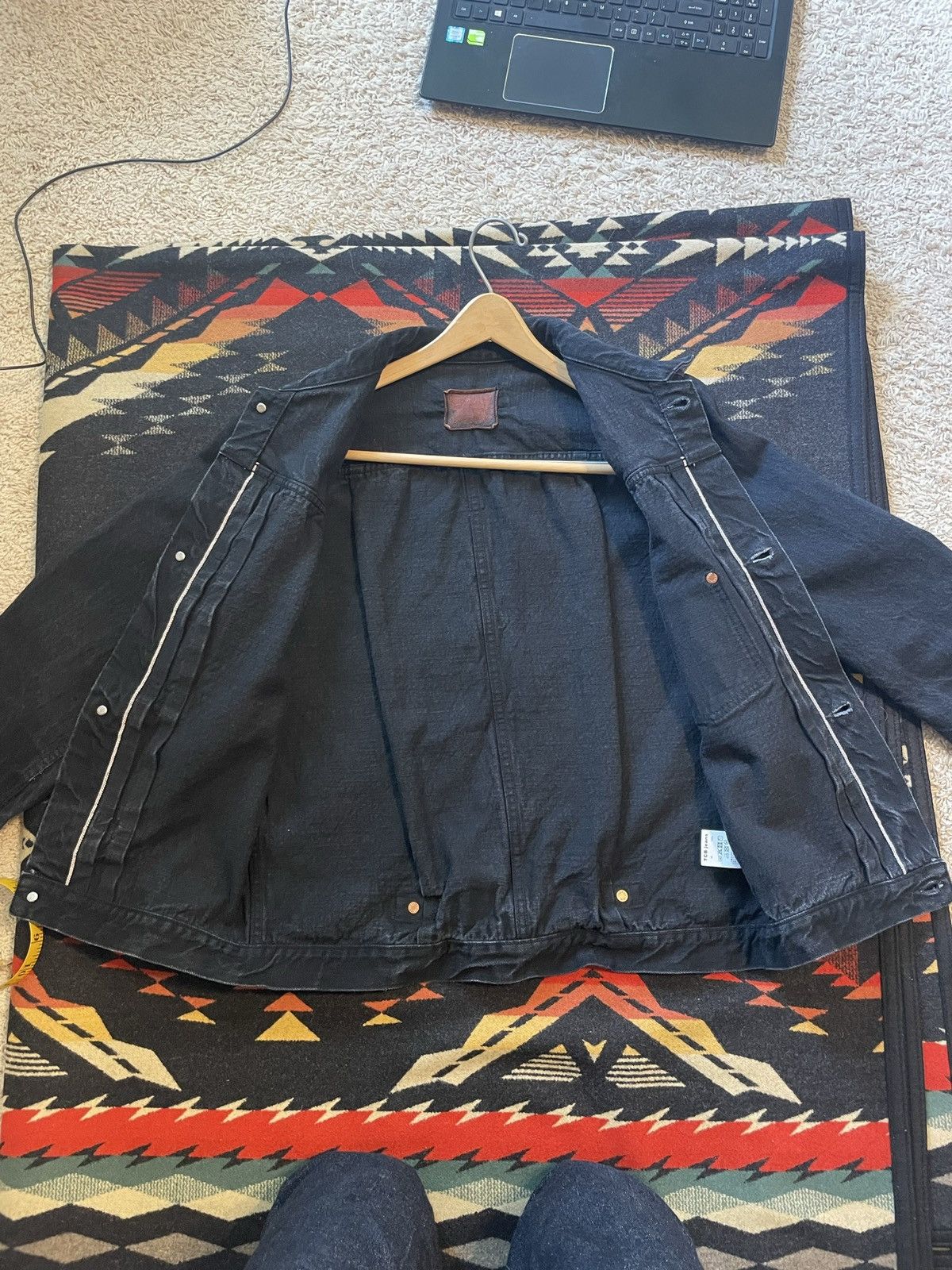 TCB Jeans Black TCB s40s type 1 denim jacket Size US S / EU 44-46 / 1 - 4 Thumbnail