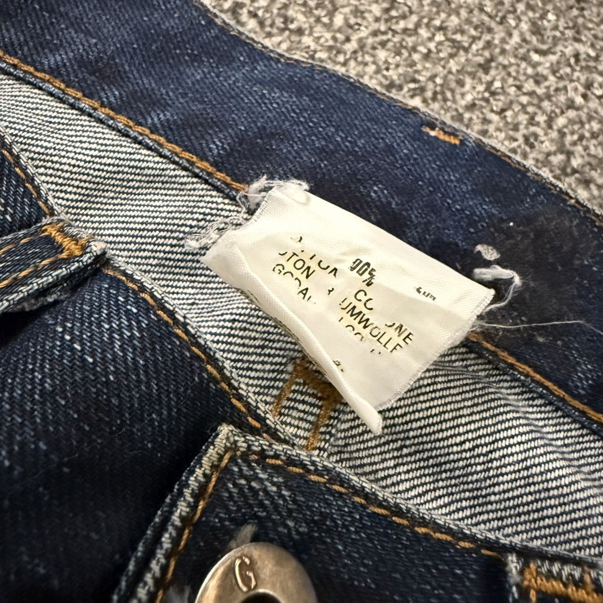 G-Star 🔥🇯🇵 Japanese Distressed Raw G-Brand Hard HoneyComb Denim Size US 29 - 17 Thumbnail