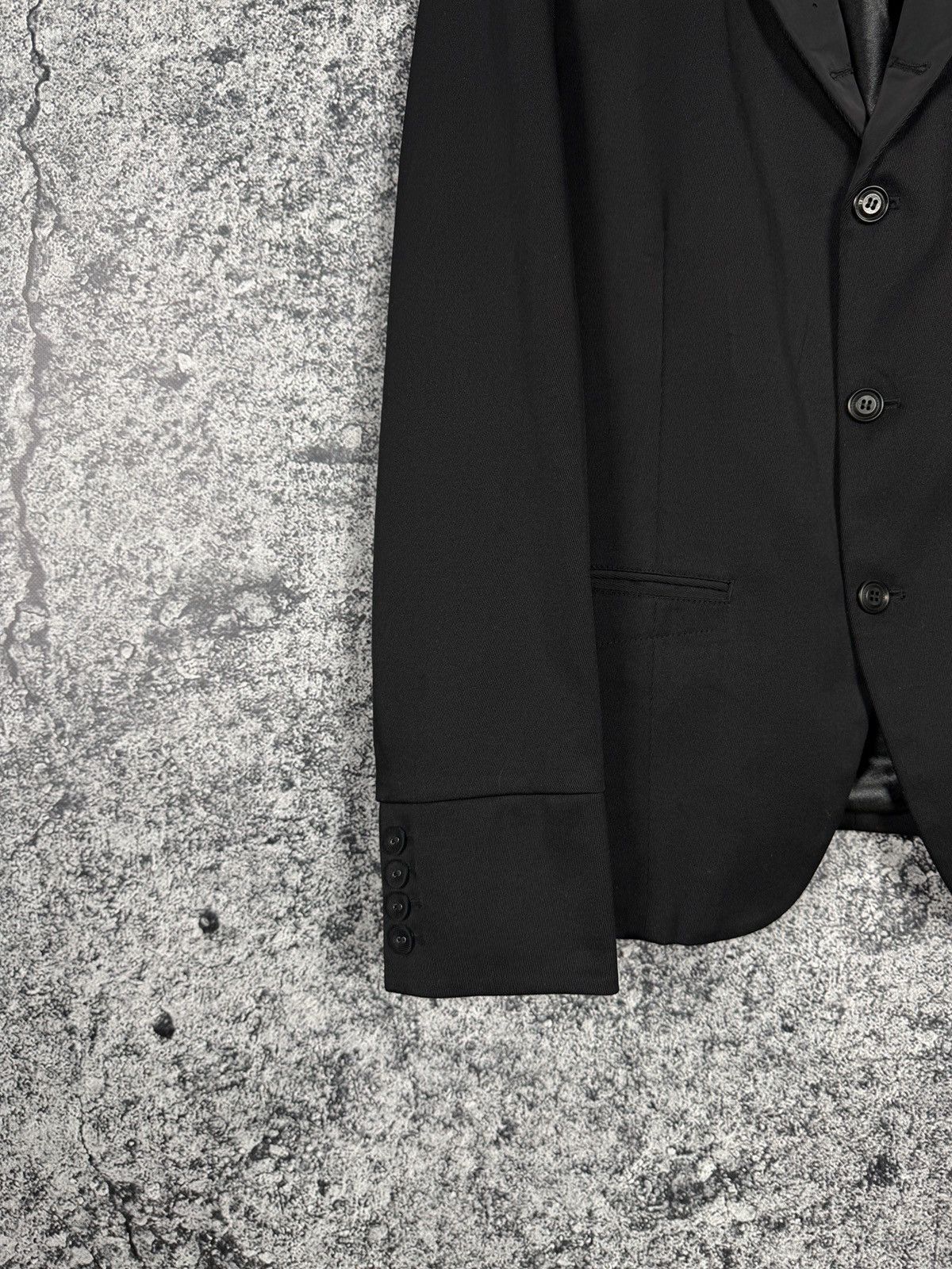 Diesel Vintage Cotton 3 Button Blazer Jacket Black Size L