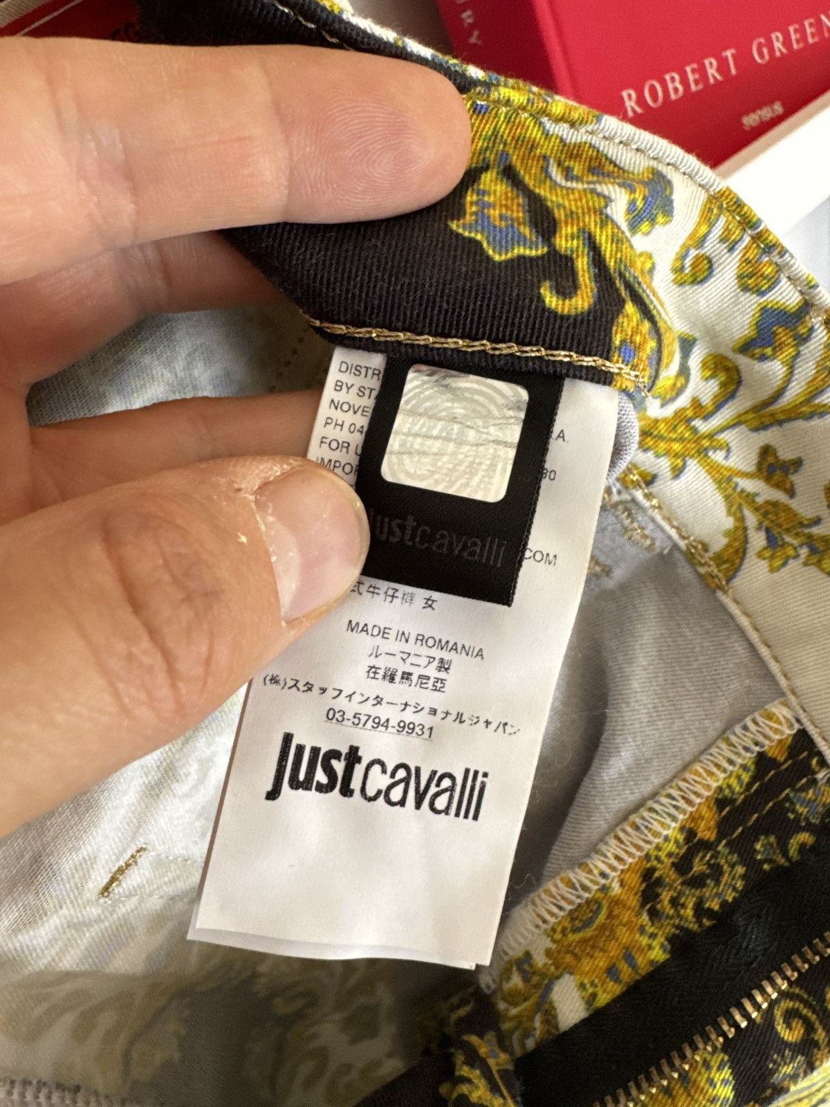 Just Cavalli Just Cavalli Roberto Desginer patterned Iconic Womans Pants Size 30" / US 8 / IT 44 - 6 Thumbnail