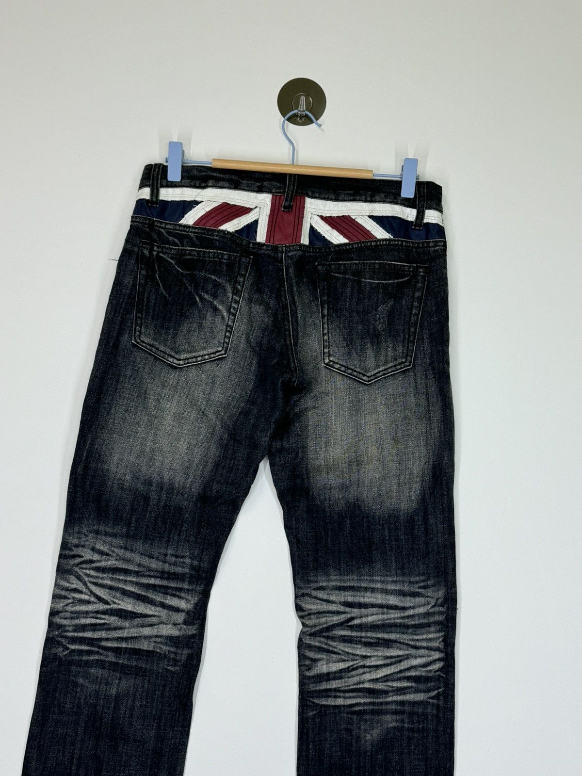 If Six Was Nine SEMANTIC DESIGN DISTRESSED ACID WASH UNDERCOVER PUNK DENIM Size US 30 / EU 46 - 12 Thumbnail