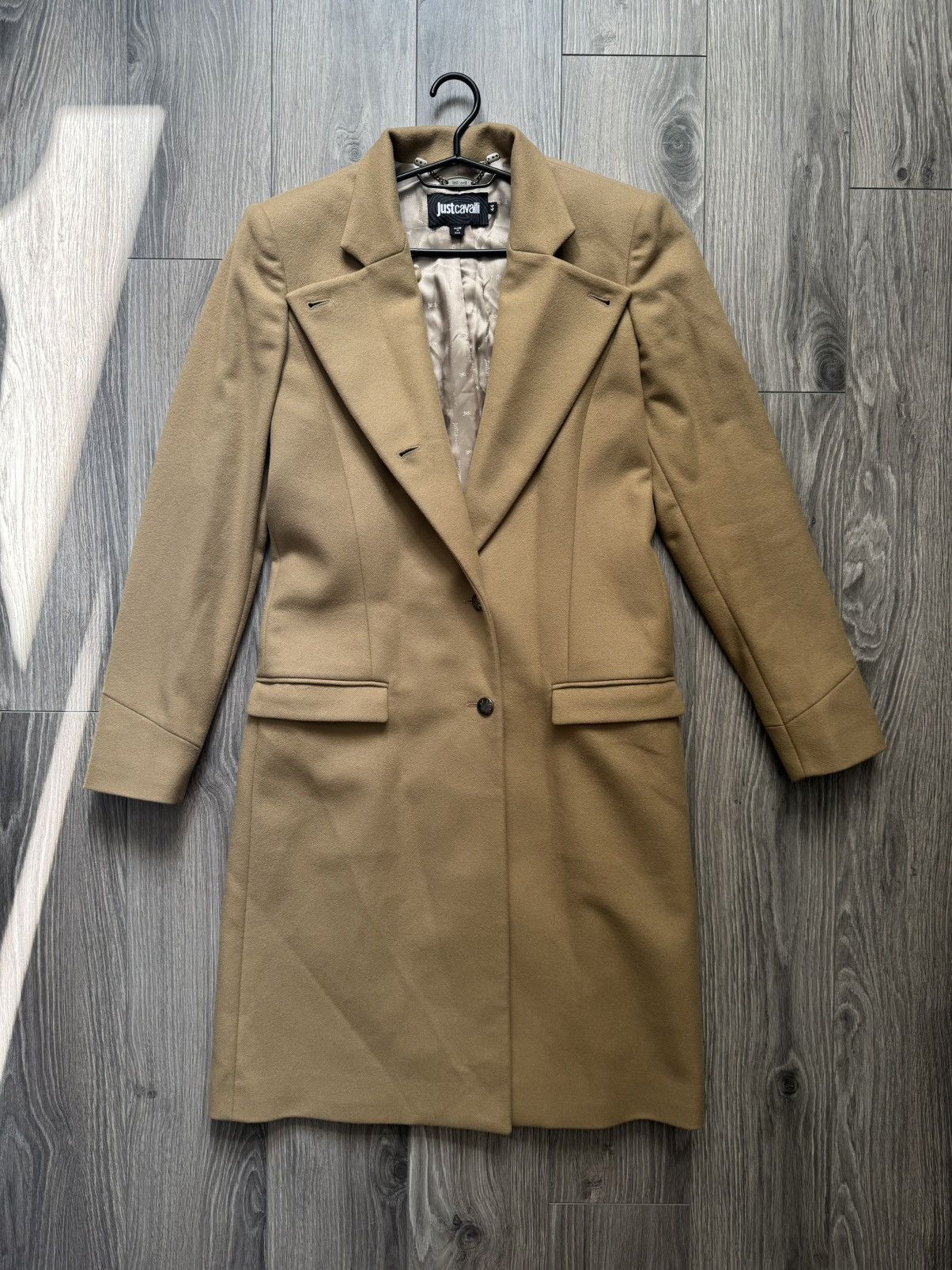 Just Cavalli Roberto Cavalli Just Cavalli vintage wool coat IT44 Size M / US 6-8 / IT 42-44 - 2 Thumbnail