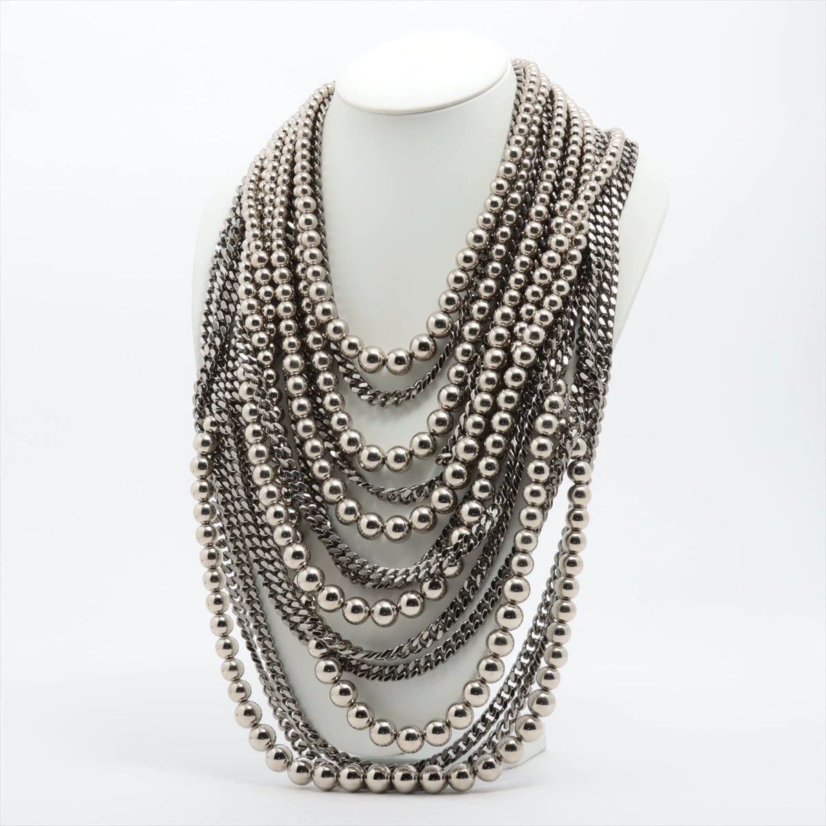 Givenchy GIVENCHY Vintage Multi-Chain Runway Necklace Boxed Size ONE SIZE - 2 Thumbnail