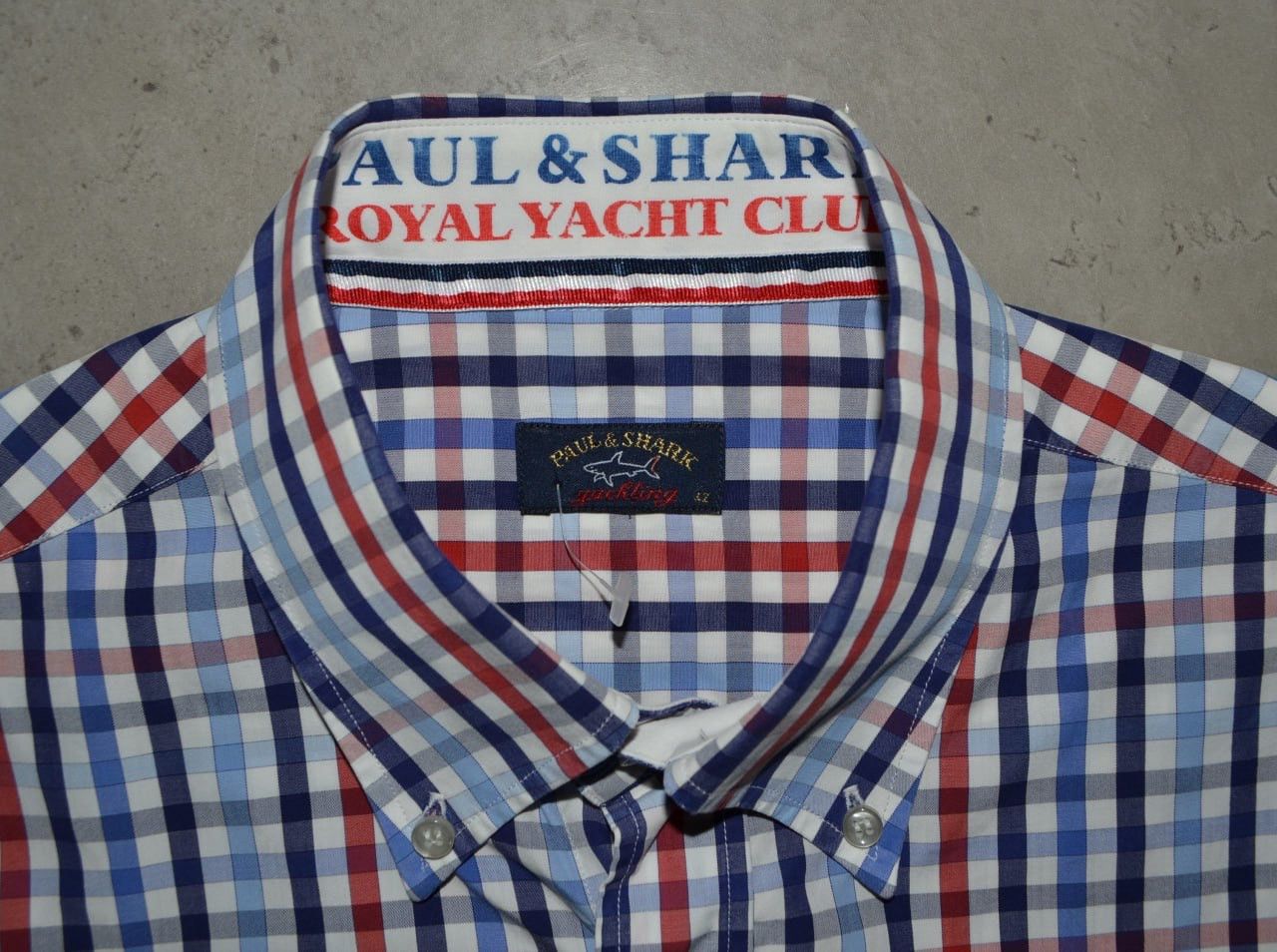 Paul & Shark Paul & shark Short sleeve shirt Multicolor Size 42/L Size US L / EU 52-54 / 3 - 6 Thumbnail