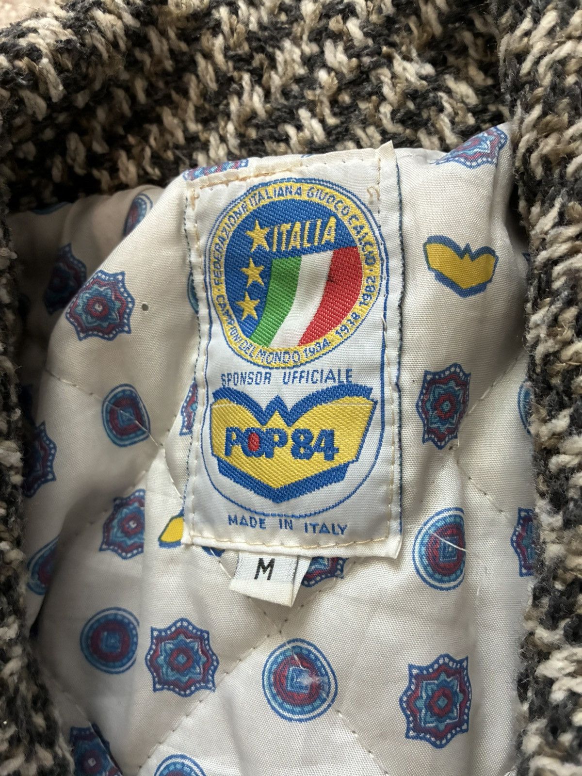 POP84 Italy Vintage Jacket Size US M / EU 48-50 / 2 - 2 Thumbnail