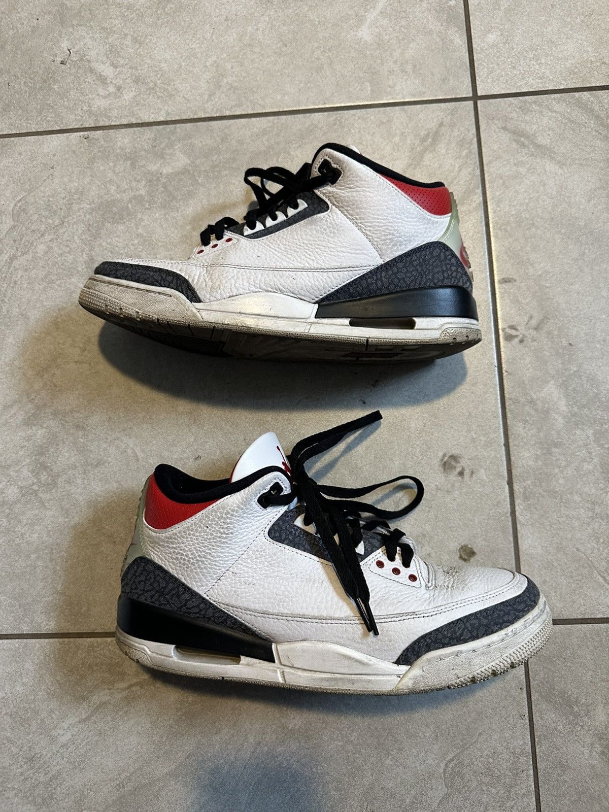 Nike jordan 3 denim Size US 11.5 / EU 44-45 - 2 Thumbnail