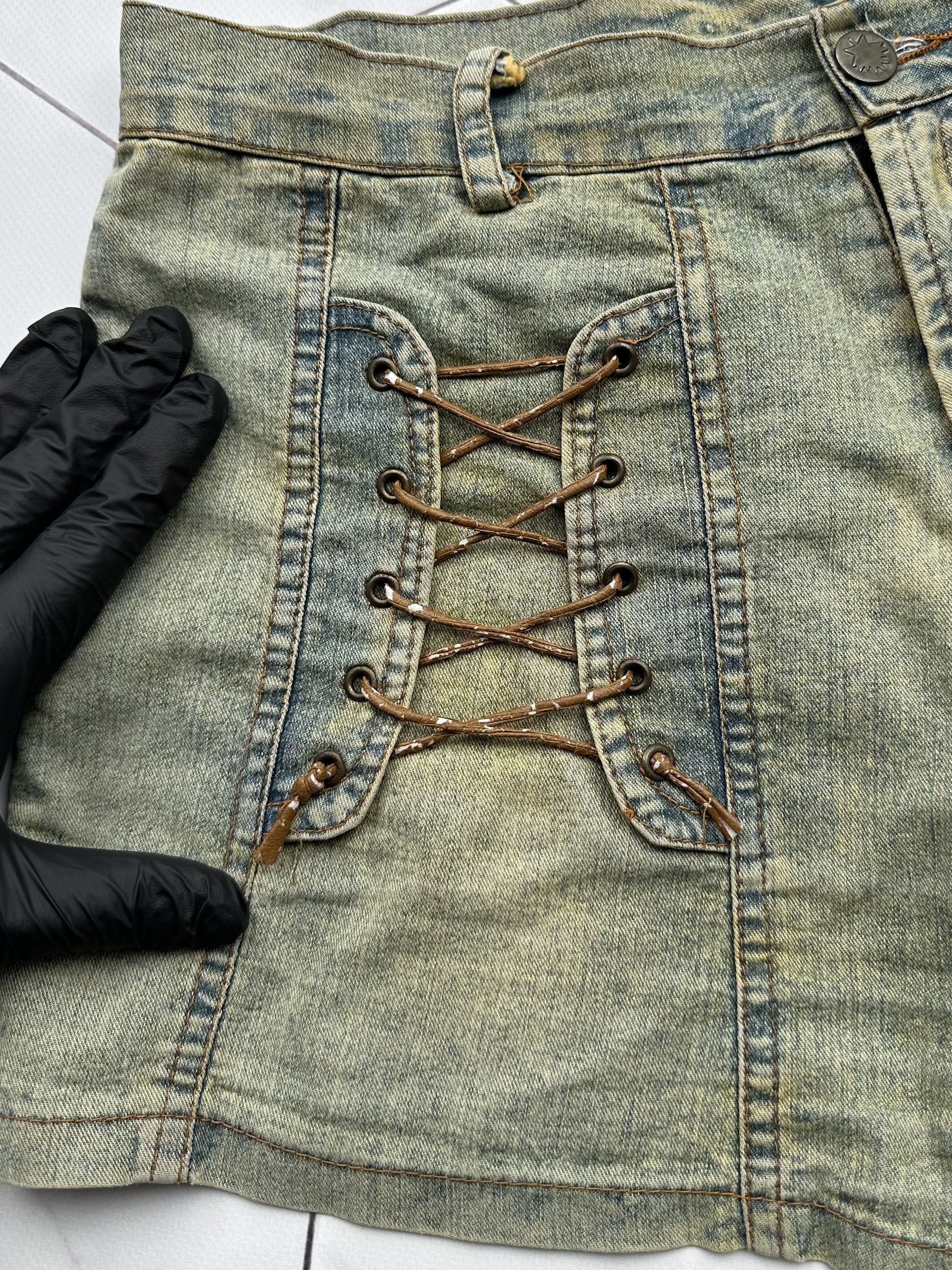 Japanese Brand × Vintage Vintage Faded Bondage Mini Shorts Size 28" / US 6 / IT 42 - 5 Thumbnail