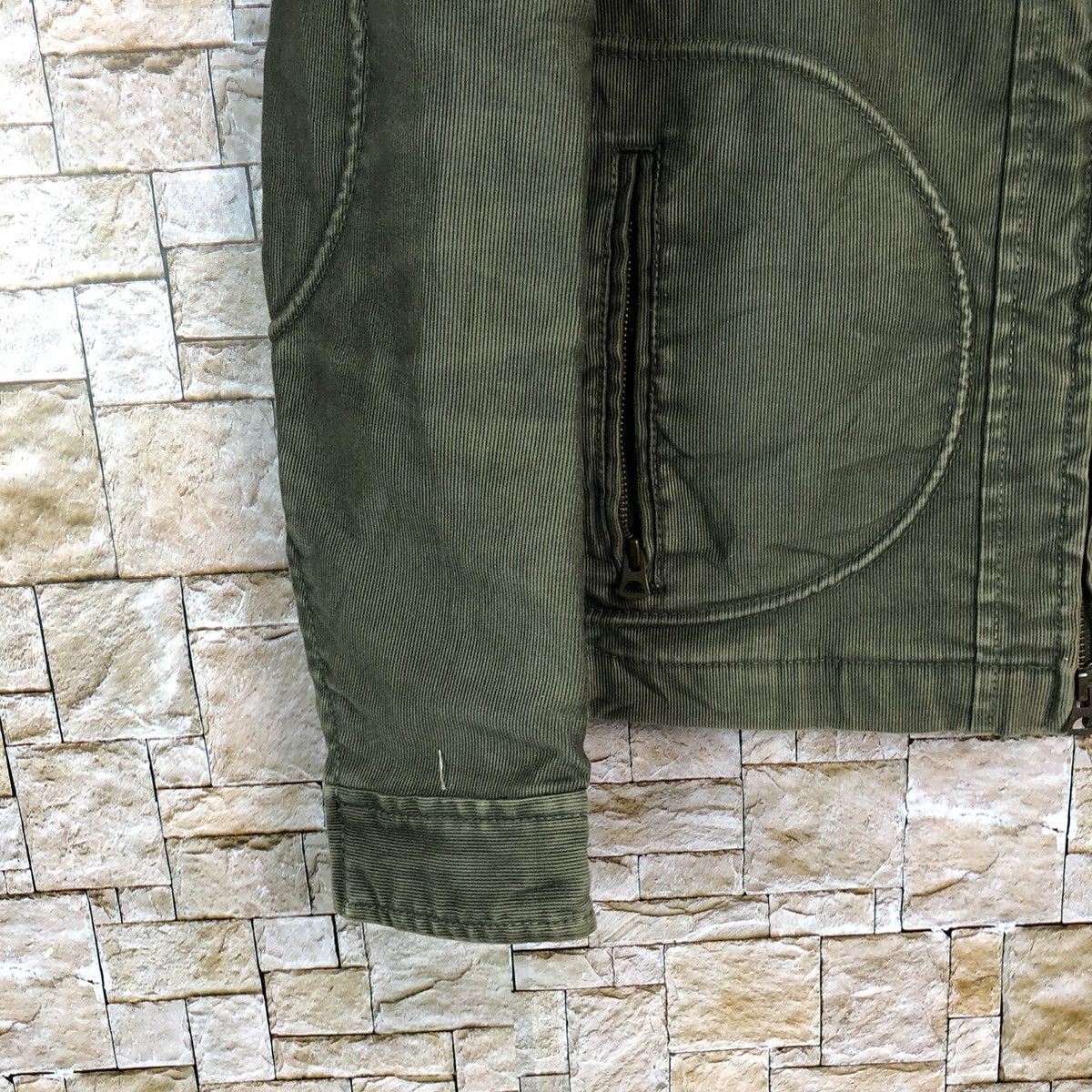 Japanese Brand Design Works Green faded jacket vintage #A668 Size US S / EU 44-46 / 1 - 7 Thumbnail