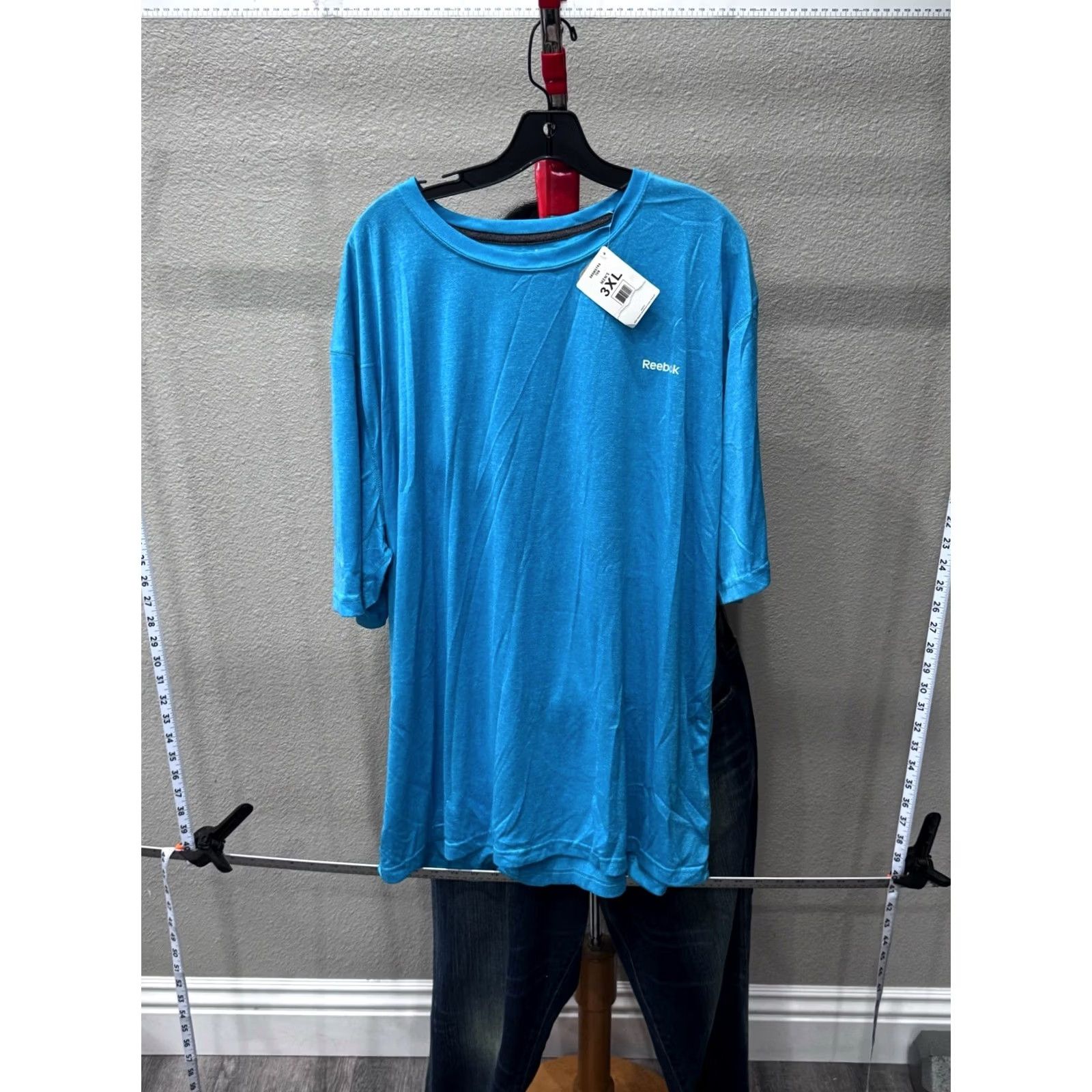 Reebok Reebok Shirt Mens XXXL 3XL NWT Bright Bleu Sporting Multicolor Long Sleeve Shirt Size US XXL / EU 58 / 5 - 2 Thumbnail