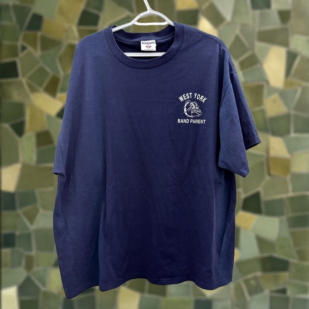 Jerzees VINTAGE Unisex? No. Unisex Jerzees Shirt 2X Navy Blue West York Bulldogs Band Graphic T-Shirt Men? Women? Size US XXL / EU 58 / 5 - 1 Thumbnail