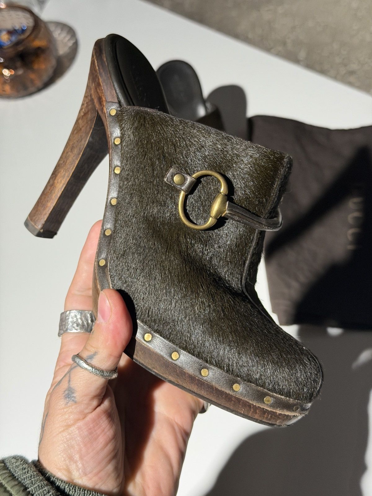 Gucci Gucci by Tom Ford mules 37,5 Size US 7.5 / IT 37.5 - 4 Thumbnail