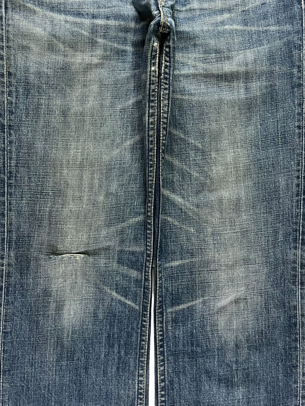 Levi's × Levi's Vintage Clothing Vintage 90s Levis 502 Blue Wash Distressed Loose Jeans Size US 30 / EU 46 - 5 Thumbnail