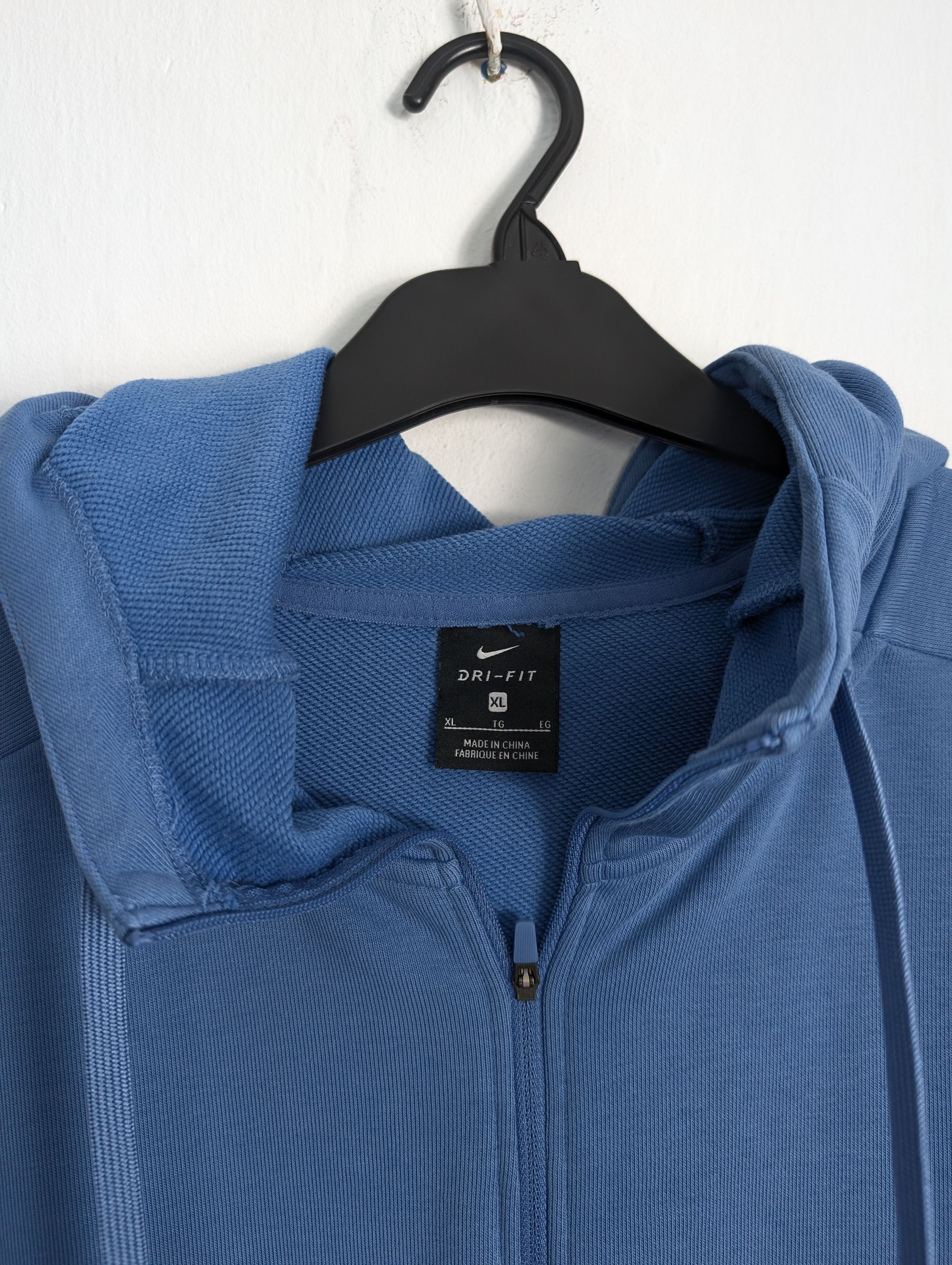 Nike Nike Just Do It Women's Zip Hoodie Dri-Fit Gym Fitness Size XL / US 12-14 / IT 48-50 - 3 Thumbnail