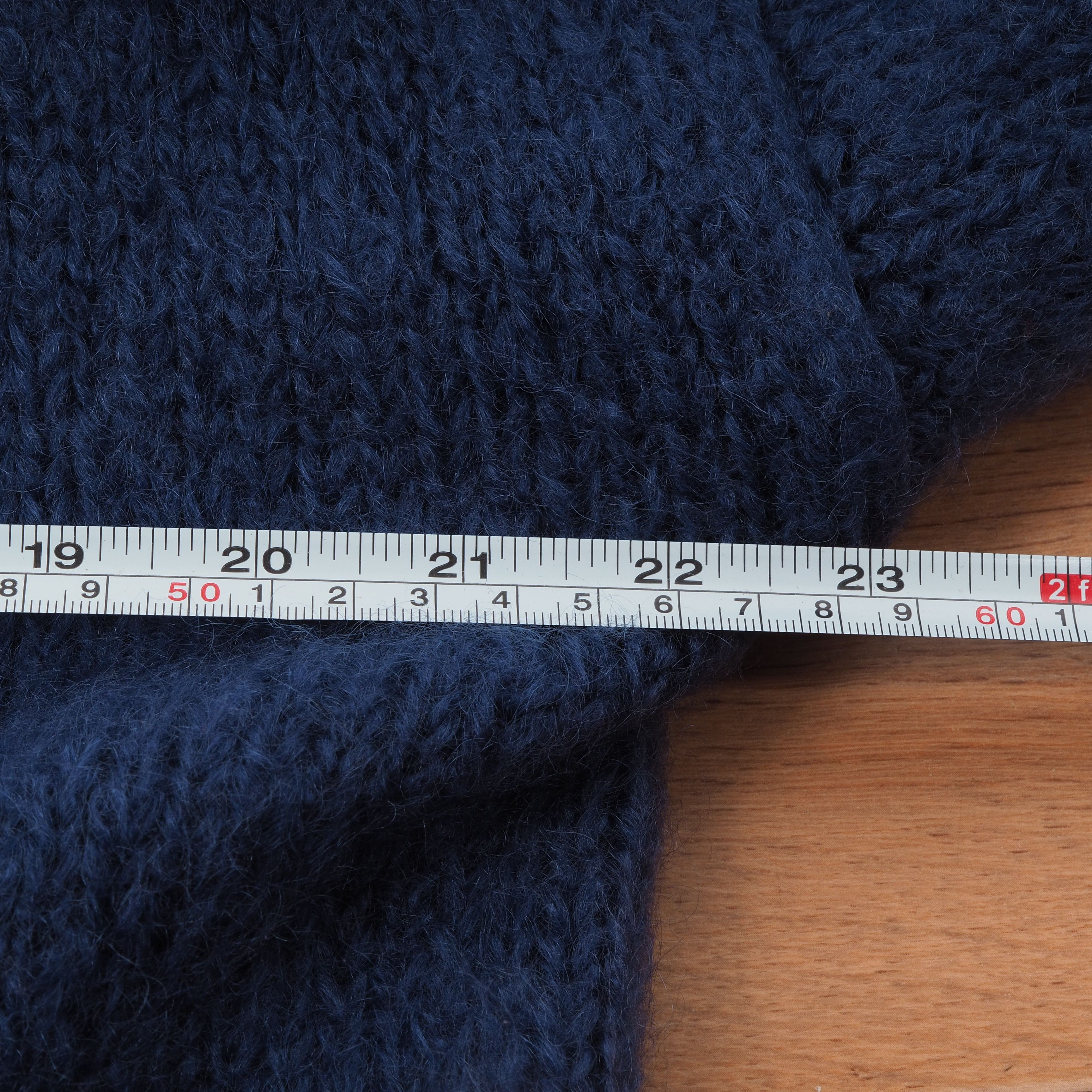HUMANOID Humanoid Blue Mohair Long Belted Cardigan Overcoat Size M / US 6-8 / IT 42-44 - 8 Thumbnail