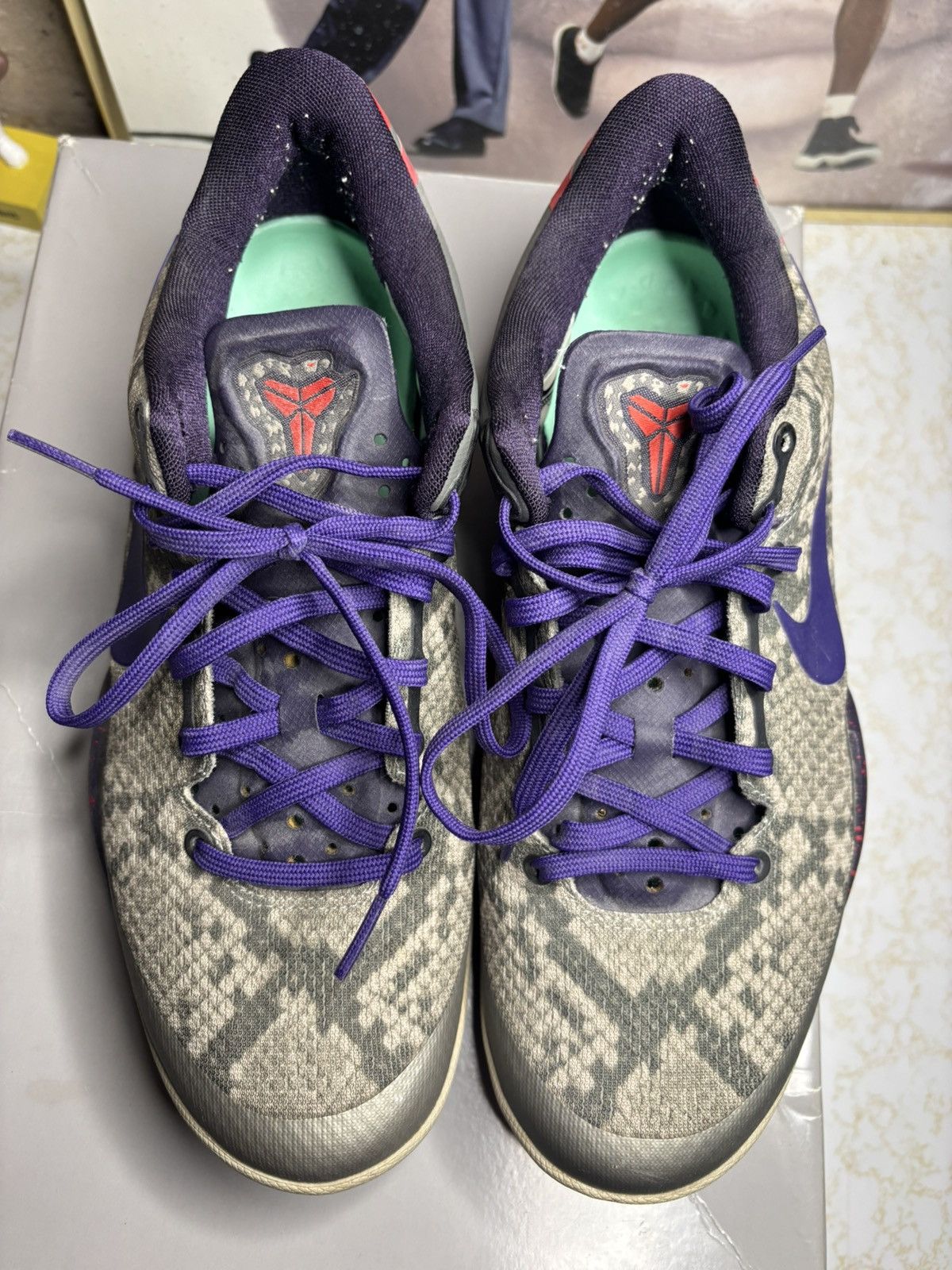 Nike Nike kobe 8 ‘mine grey ” Size US 8 / EU 41 - 2 Thumbnail