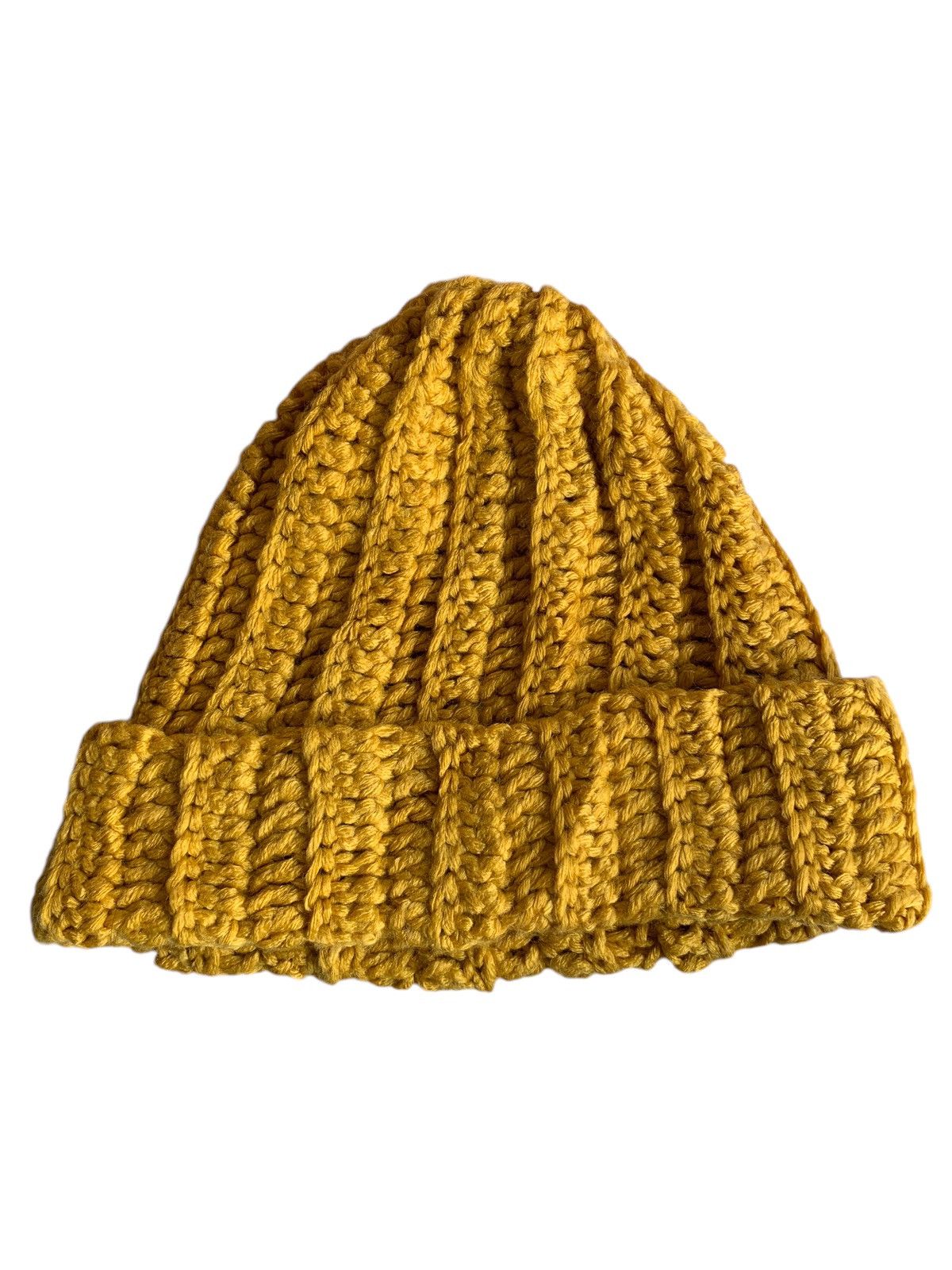 Japanese Brand × Kapital × Vintage Knitted Crochet Winter sessions Big Beanie Hats Size ONE SIZE - 6 Thumbnail