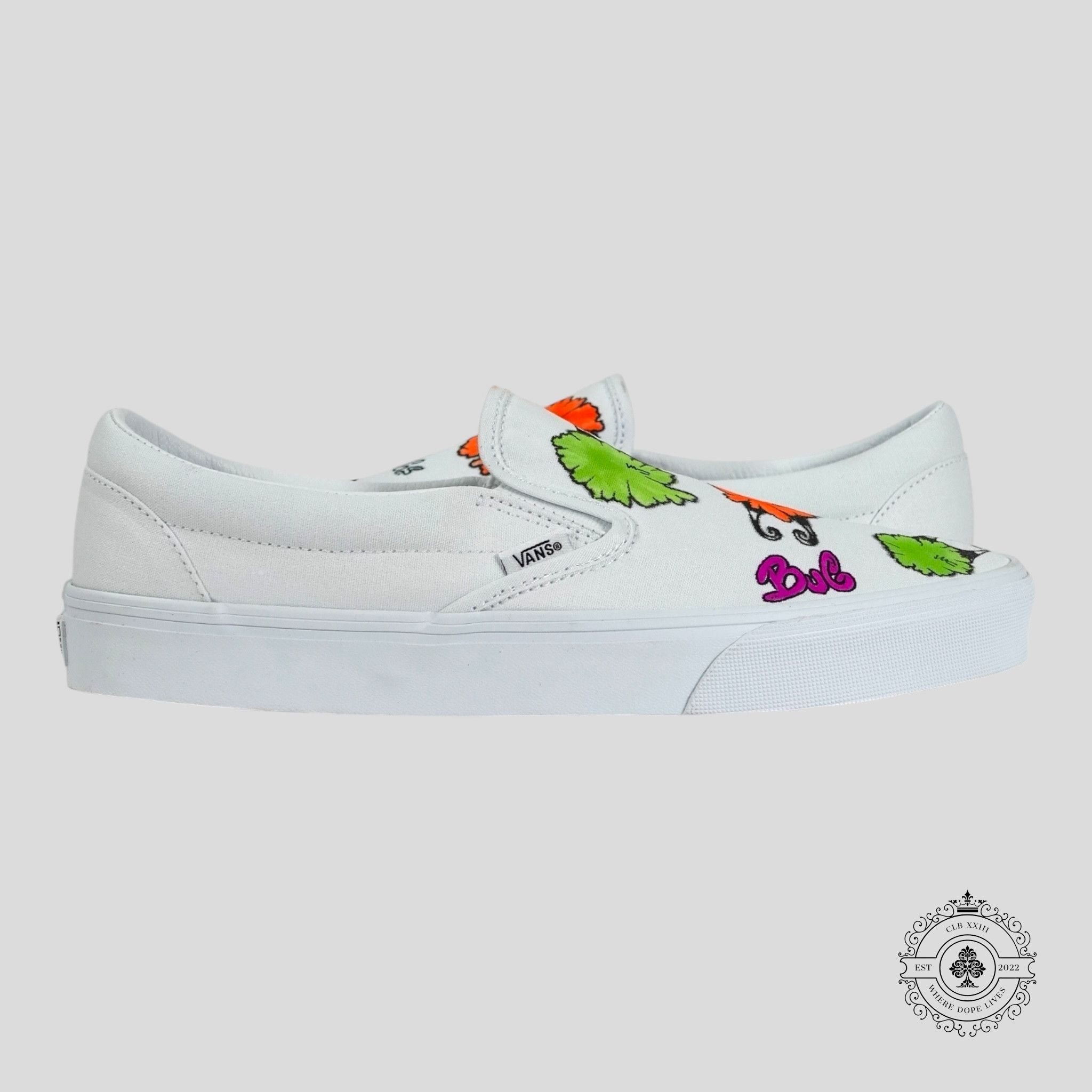 Matty Boy 1-of-1 Matty Boy Bug Slip on Vans Size US 11 / EU 44 - 3 Thumbnail